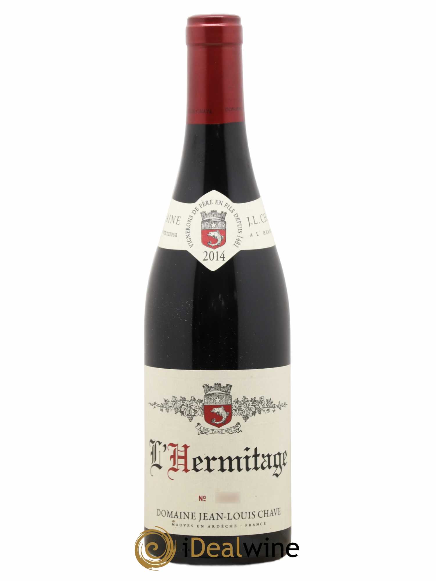 Hermitage Jean-Louis Chave 2014 - Lot de 1 bouteille - 0