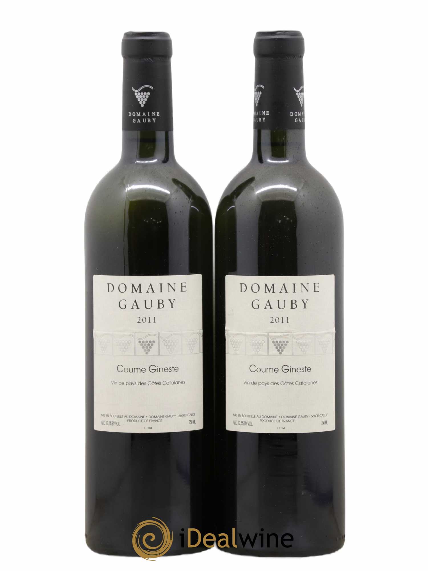 Côtes Catalanes Coume Gineste Gauby (Domaine) 2011 - Lot de 2 bouteilles - 0