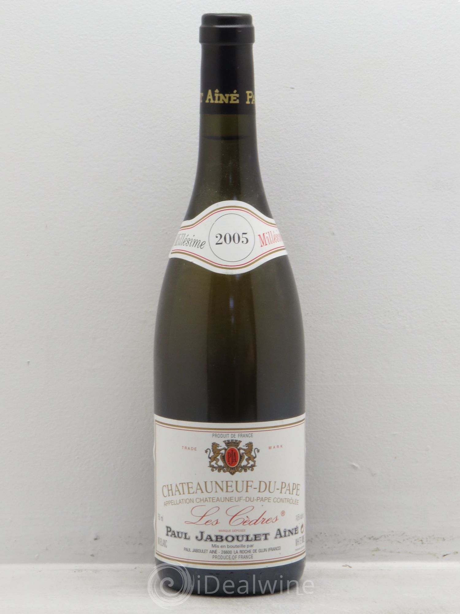 Châteauneuf-du-Pape Les Cèdres - Paul Jaboulet Ainé 2005 - Posten von 1 Flasche - 0