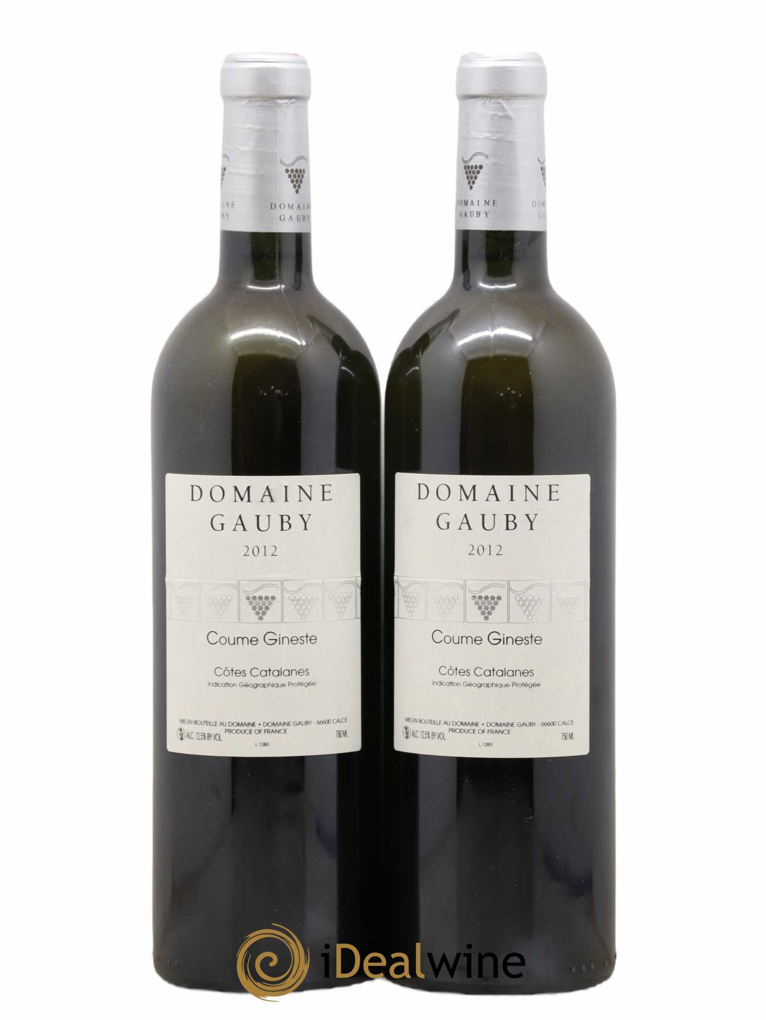 Côtes Catalanes Coume Gineste Gauby (Domaine) 2012 - Lot de 2 bouteilles - 0