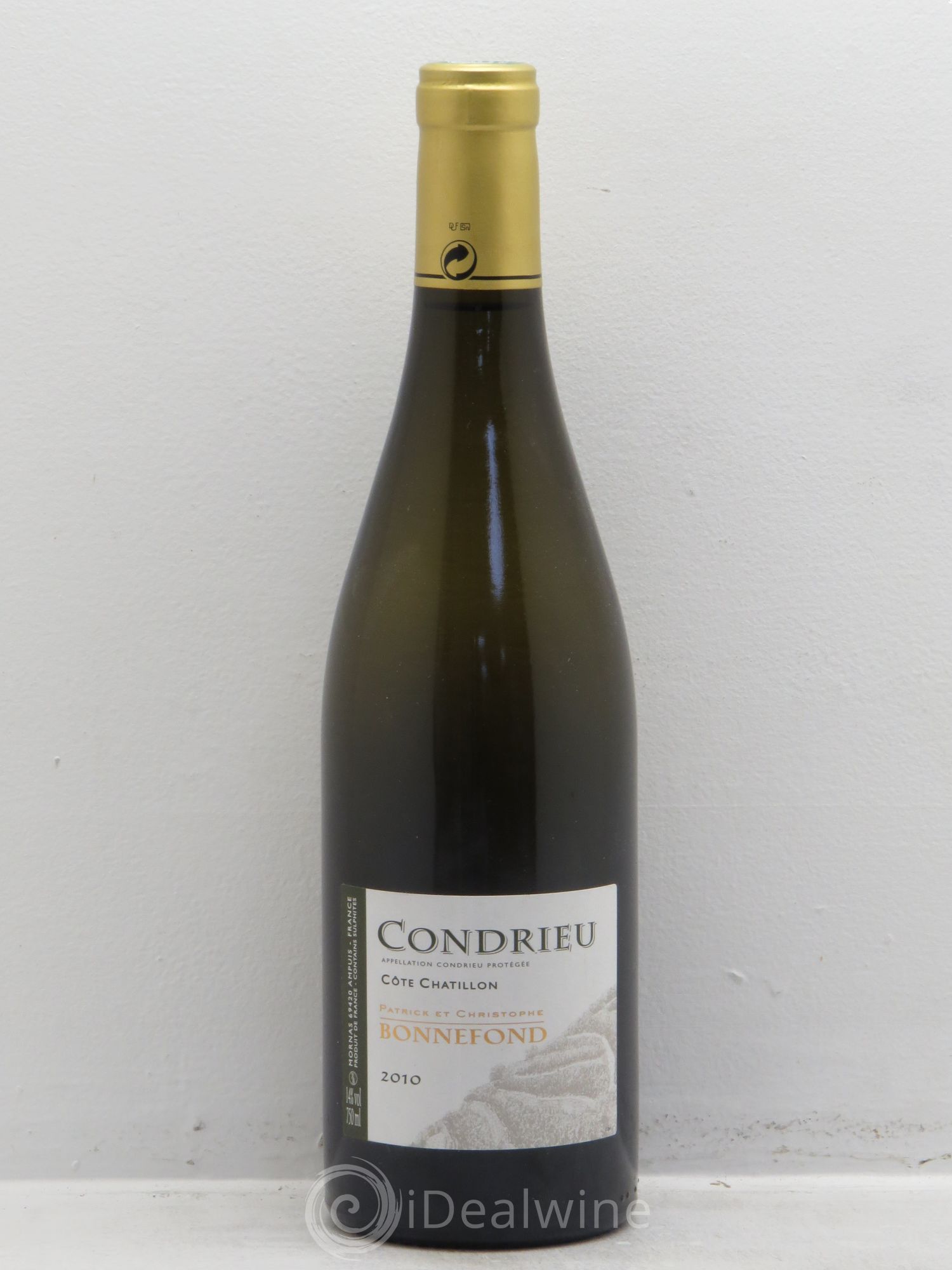 Condrieu Côte Chatillon - P&C Bonnefond 2010 - Posten von 1 Flasche - 0
