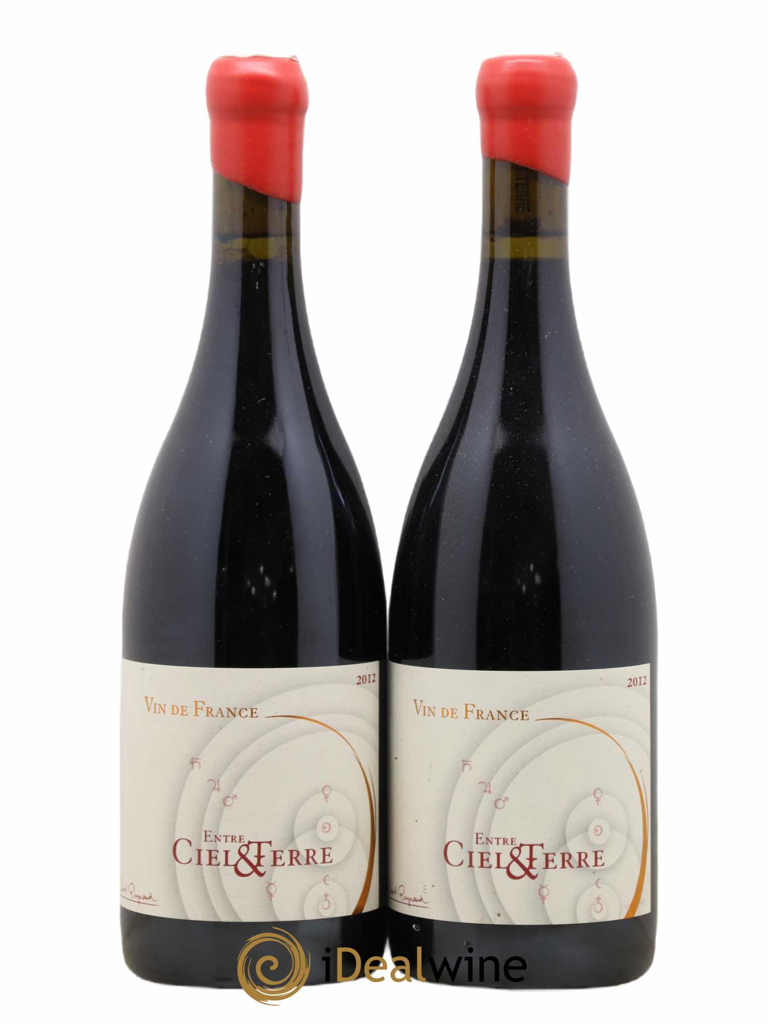 Vin de France Entre Ciel et Terre Domaine Les Bruyeres 2012 - Posten von 2 Flaschen - 0