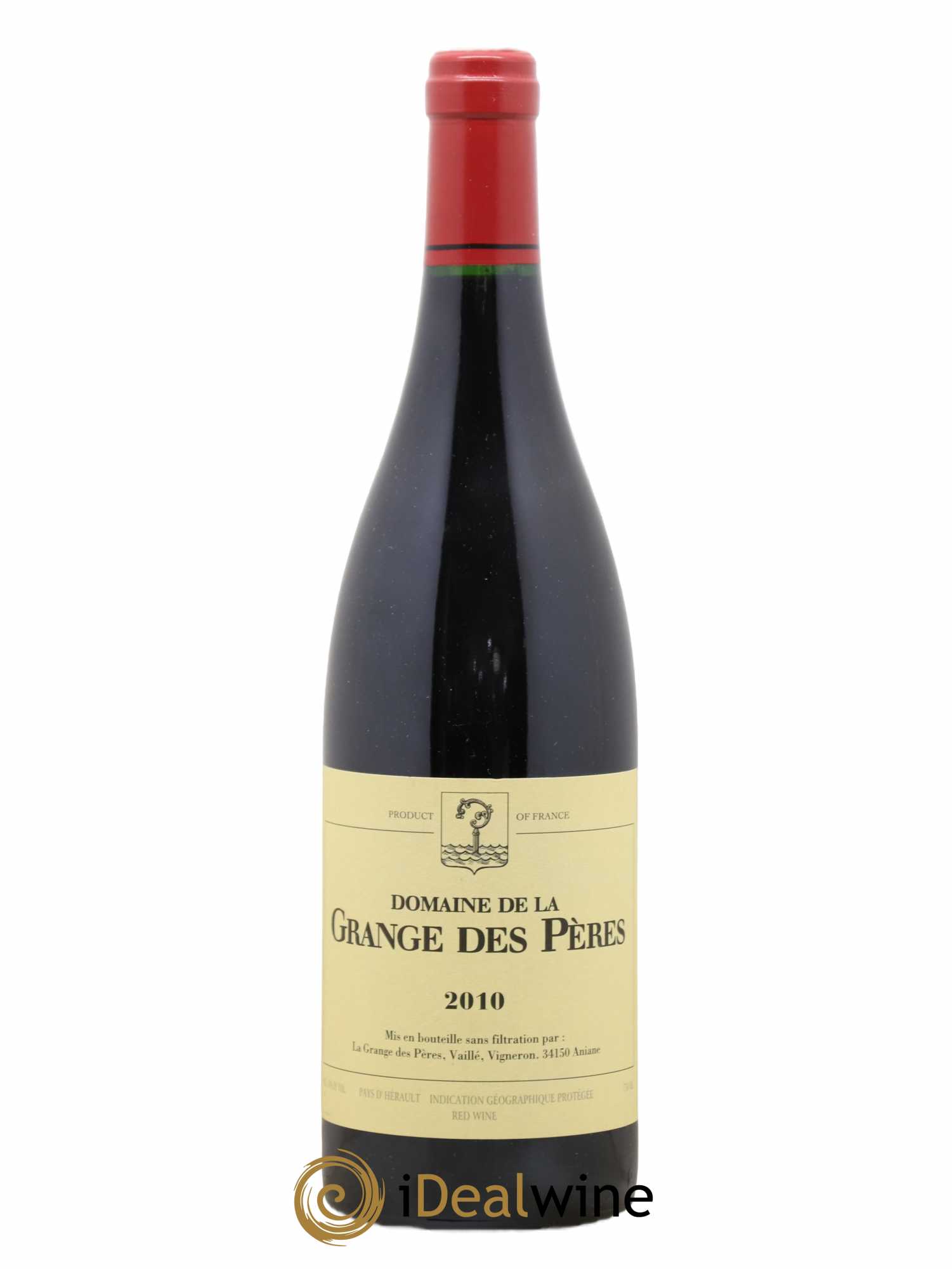 Pays d'Hérault Grange des Pères Laurent Vaillé (sans prix de réserve) 2010 - Lot de 1 bouteille - 0