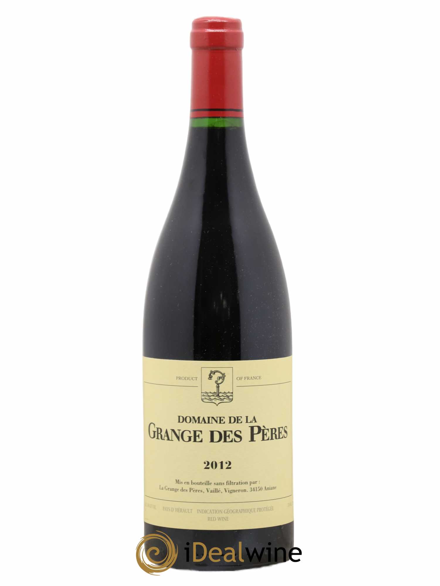 Pays d'Hérault Grange des Pères Laurent Vaillé 2012 - Lot de 1 bouteille - 0
