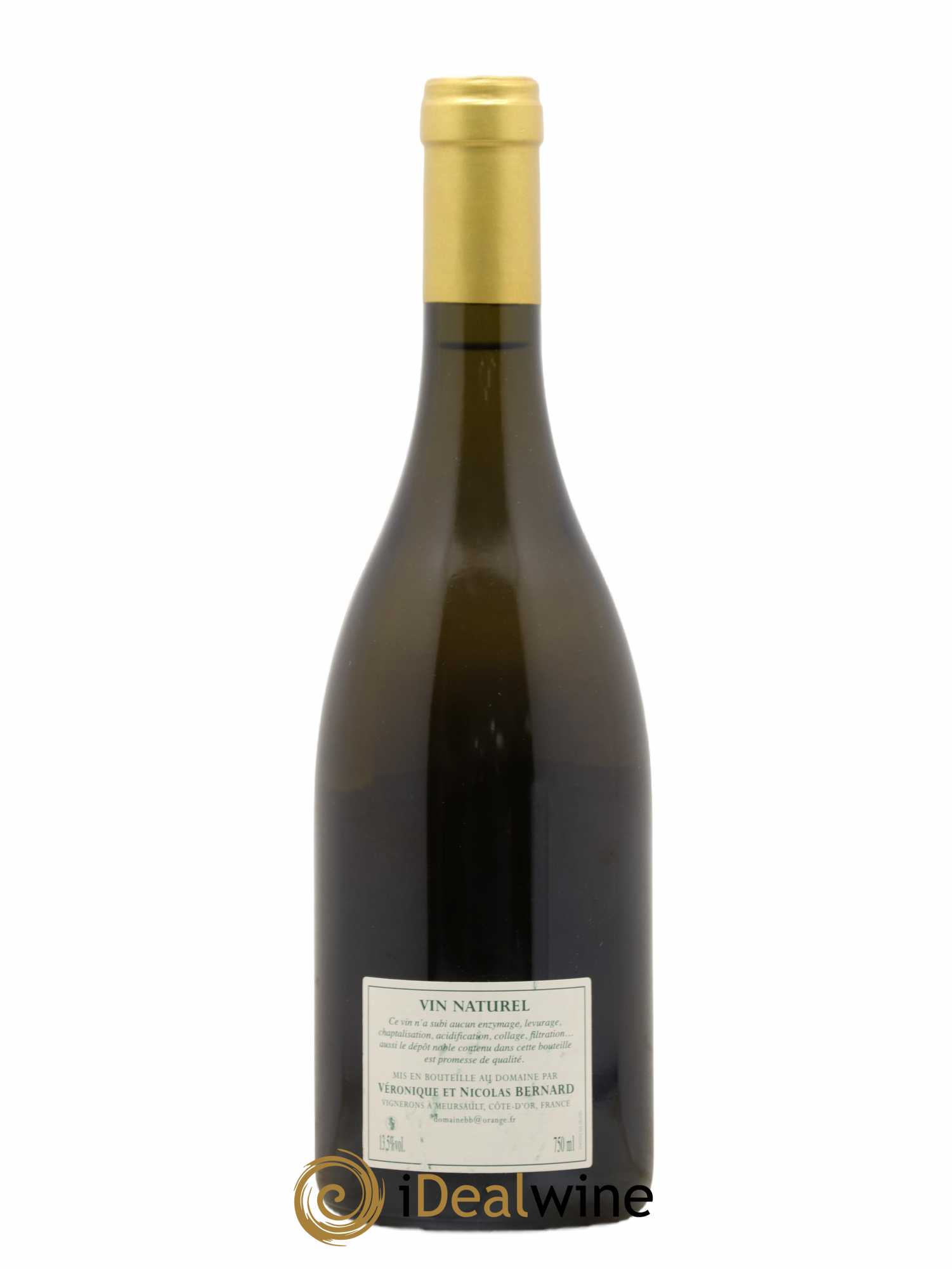 Meursault 1er Cru Les Genevrières Bernard Bonin 2010 - Lot de 1 bouteille - 1
