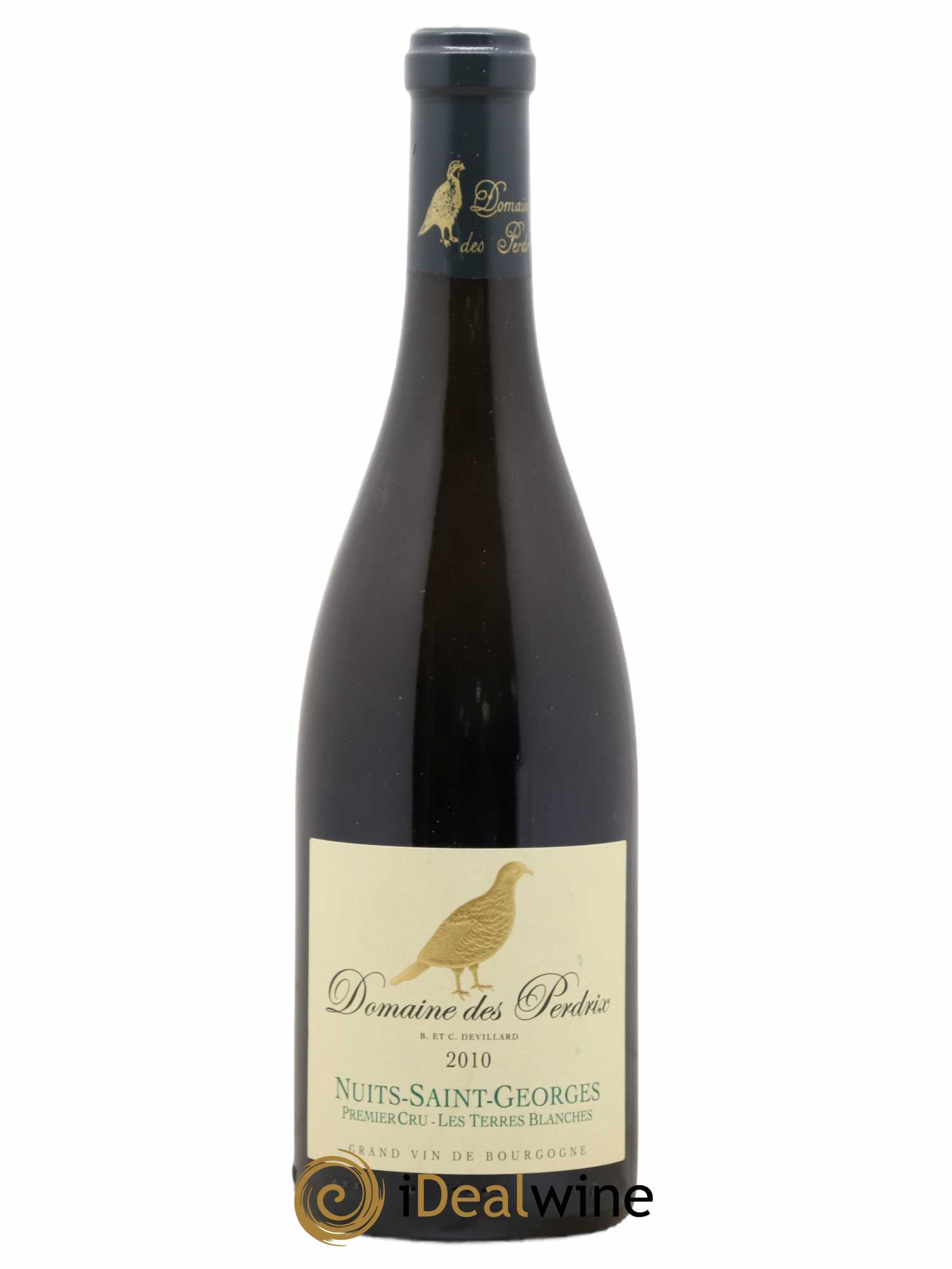Nuits-Saint-Georges 1er Cru Les Terres Blanches Perdrix (Domaine des) 2010 - Lot de 1 bouteille - 0