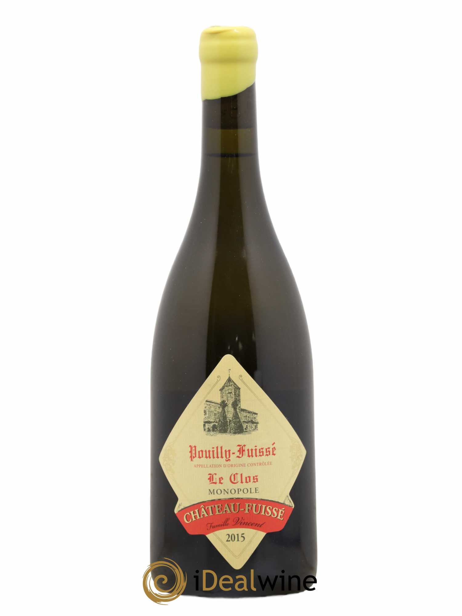 Pouilly-Fuissé Jean Jacques Vincent Le Clos Château de Fuissé 2015 - Posten von 1 Flasche - 0