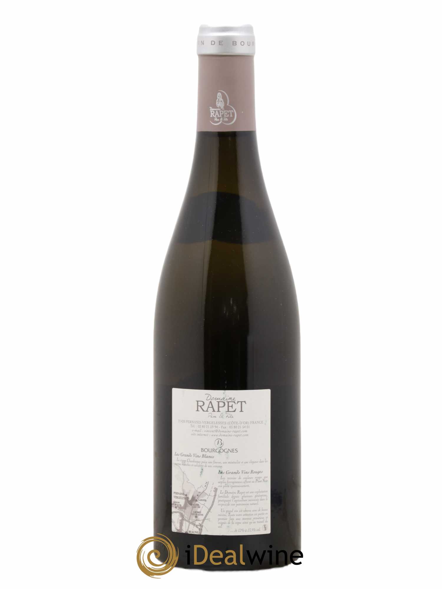 Corton-Charlemagne Grand Cru Rapet Père & Fils 2010 - Lot de 1 bouteille - 1