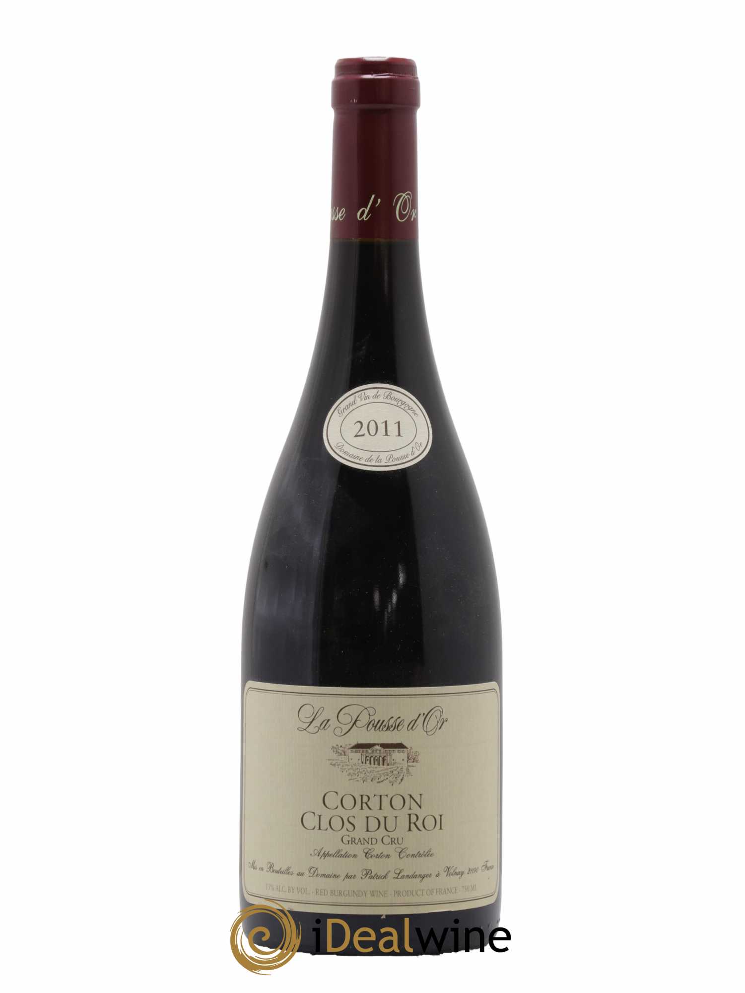 Corton Grand Cru Clos du Roi La Pousse d'Or (Domaine de) 2011 - Lot de 1 bouteille - 0