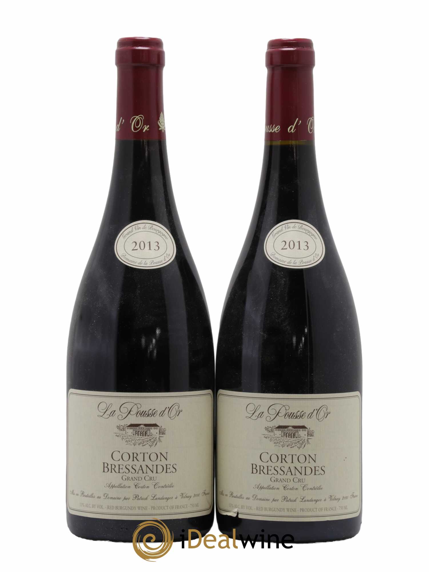 Corton Grand Cru Bressandes La Pousse d'Or (Domaine de) 2013 - Lot de 2 bouteilles - 0