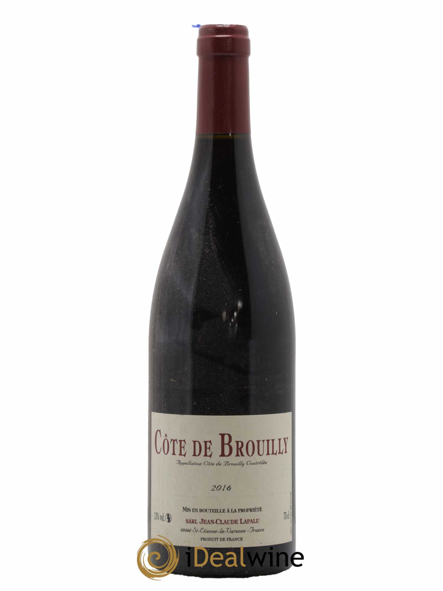 Côte de Brouilly Jean-Claude Lapalu 2016 - Lot de 1 bouteille - 0