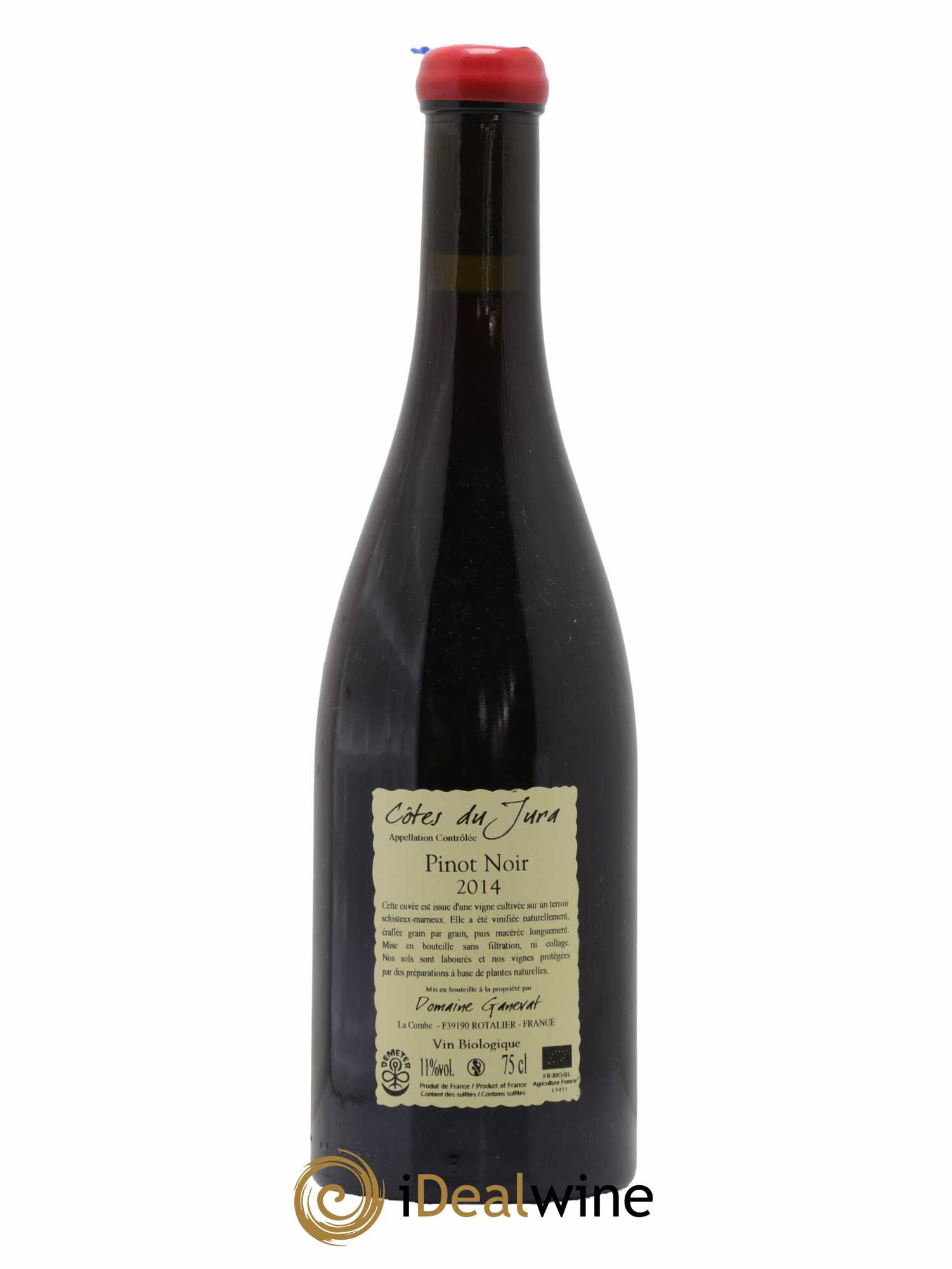 Côtes du Jura Julien En Billat Jean-François Ganevat (Domaine) 2014 - Lot de 1 bouteille - 1