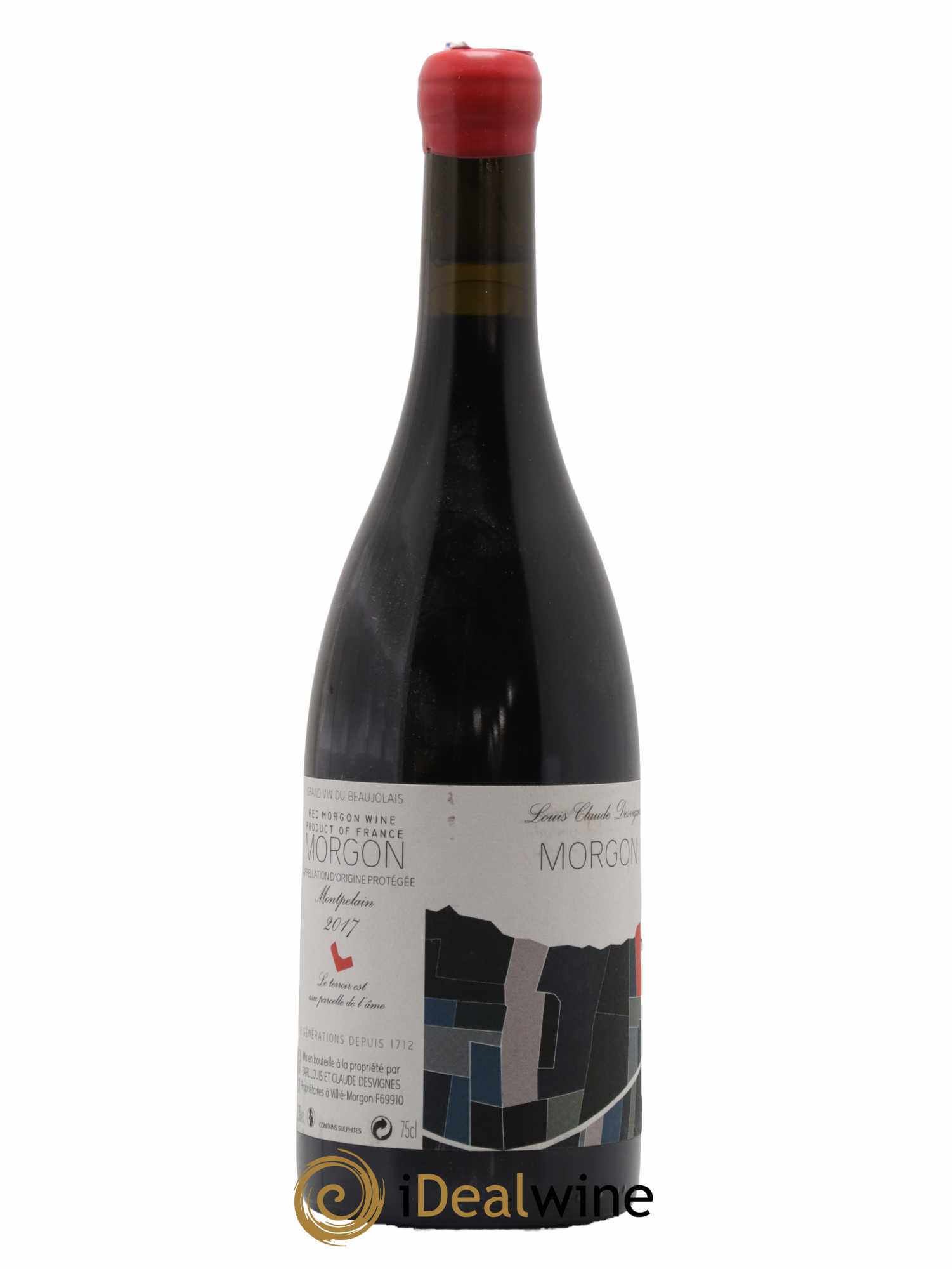Morgon Montpelain Louis-Claude Desvignes 2017 - Lot de 1 bouteille - 1