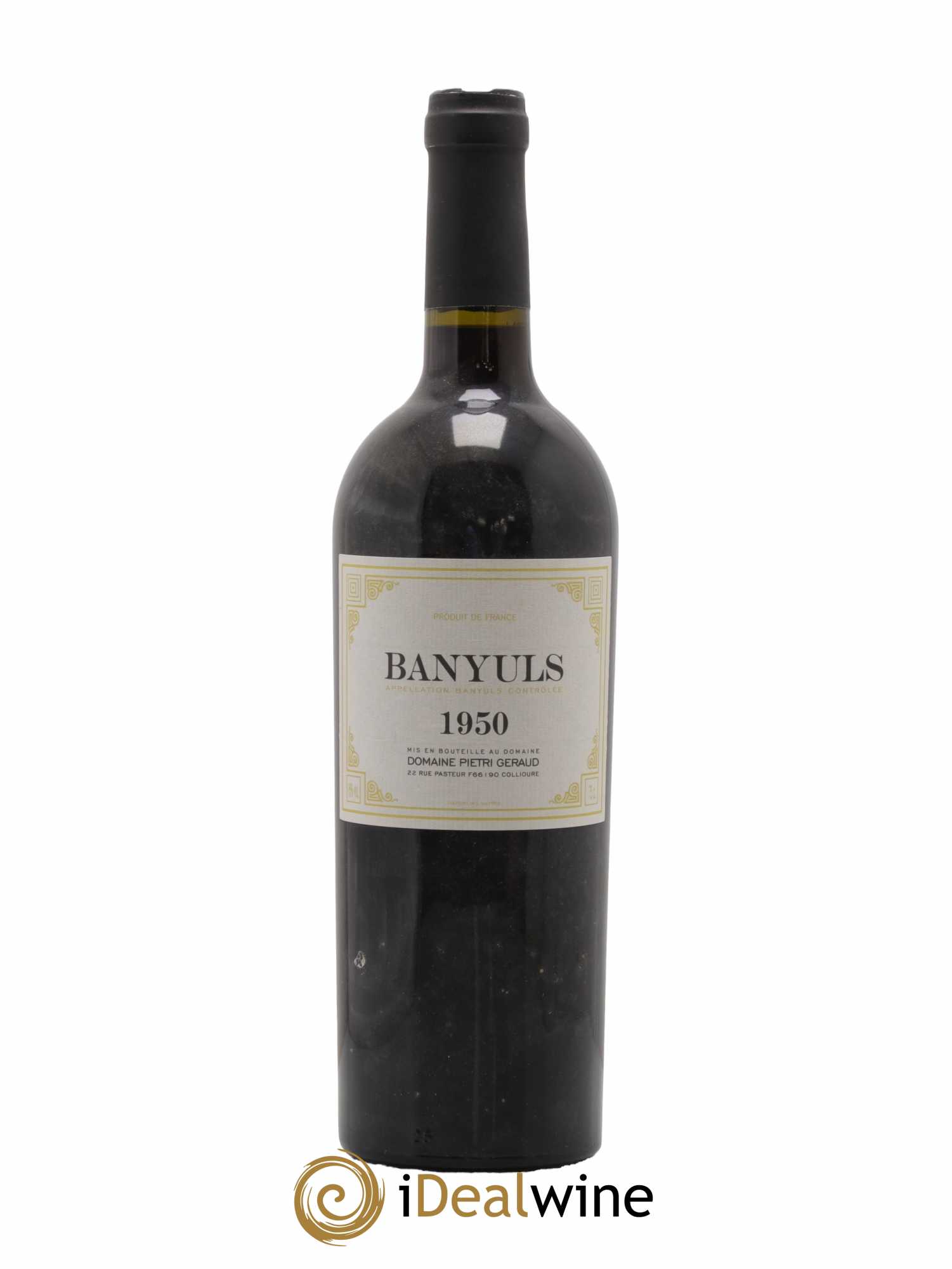 Banyuls Pietri Geraud (Domaine) 1950 - Lot de 1 bouteille - 0
