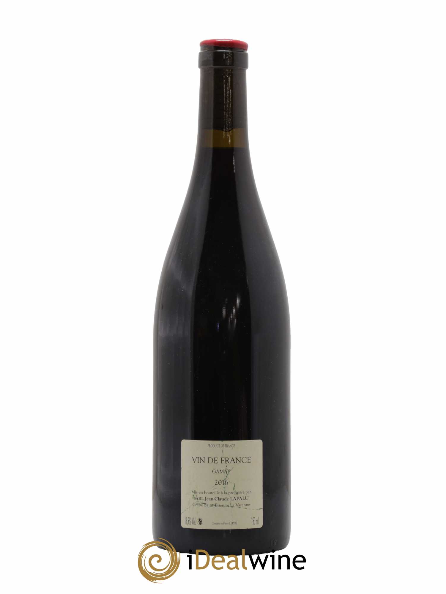 Vin de France Alma Mater Jean-Claude Lapalu 2016 - Lot de 1 bouteille - 1