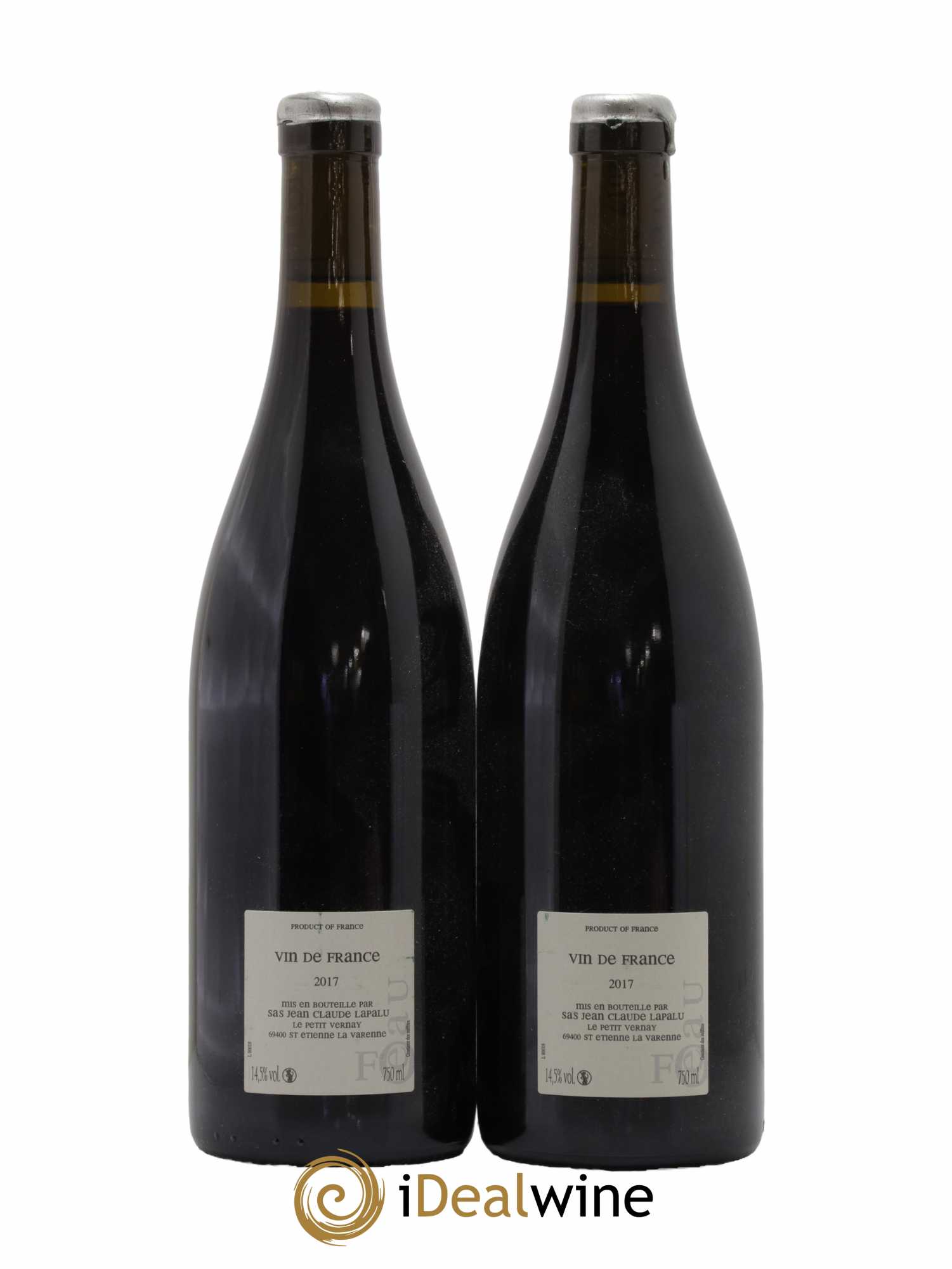 Vin de France Eau Forte Jean-Claude Lapalu 2017 - Lot de 2 bouteilles - 1