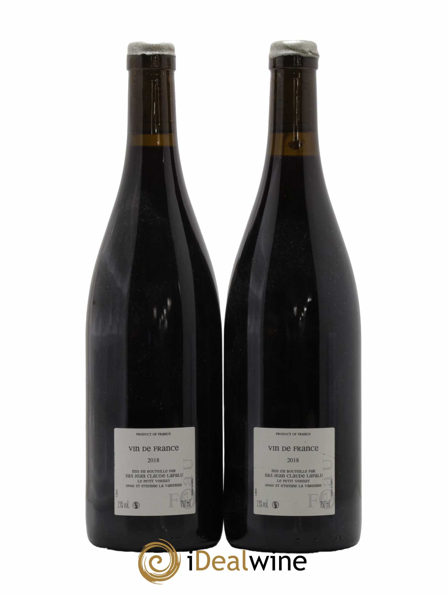 Vin de France Eau Forte Jean-Claude Lapalu 2018 - Lot de 2 bouteilles - 1