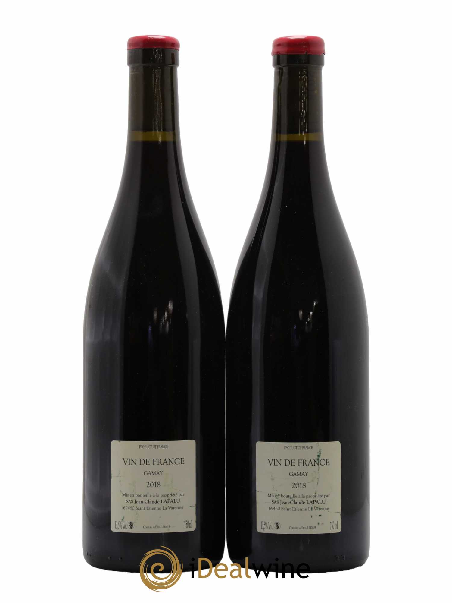 Vin de France Alma Mater Jean-Claude Lapalu 2018 - Lot de 2 bouteilles - 1