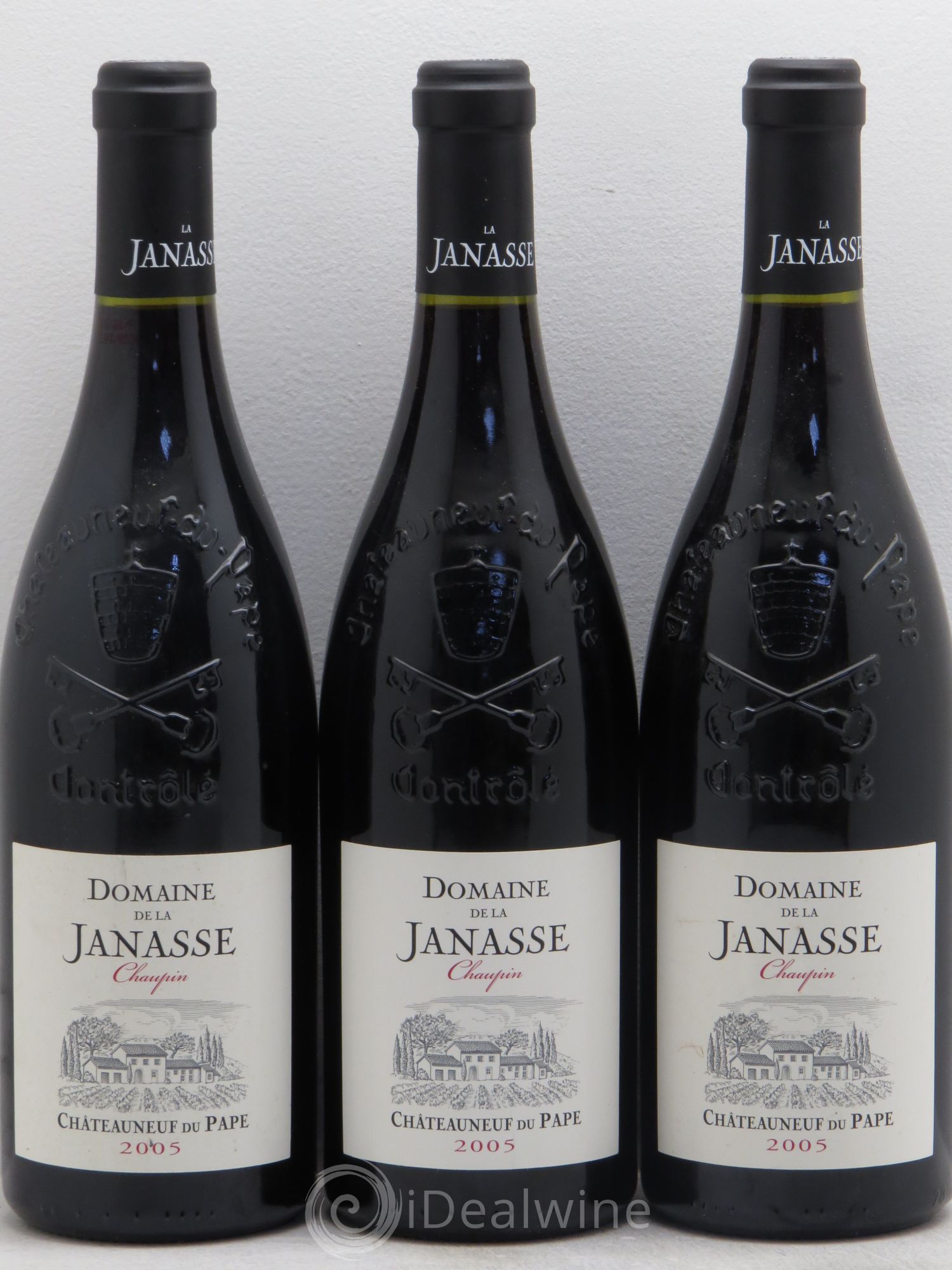 Châteauneuf-du-Pape Cuvée Chaupin La Janasse (Domaine de) 2005 - Lot de 3 bouteilles - 0