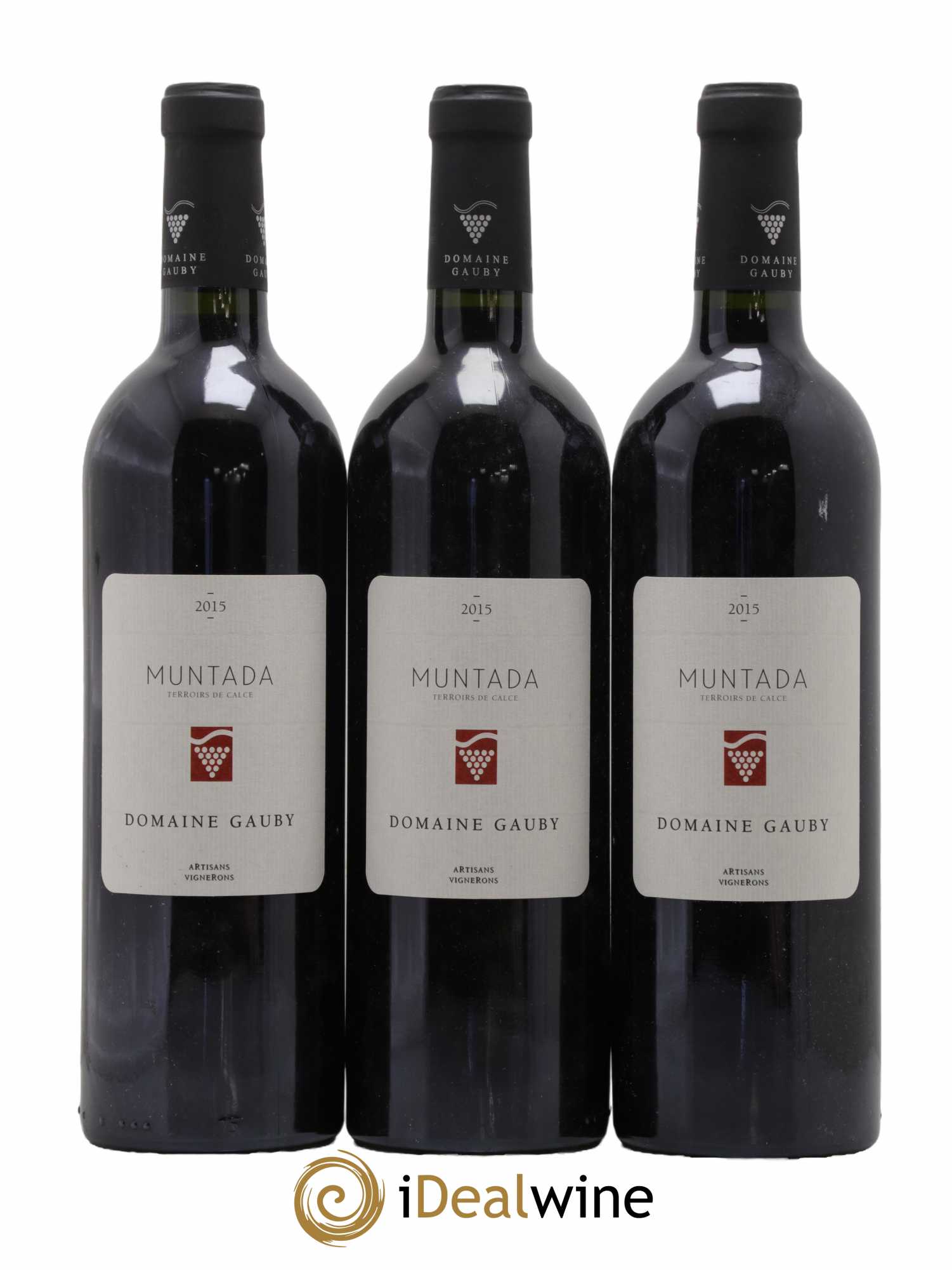 Côtes Catalanes (anciennement Côtes du Roussillon Villages) La Muntada Gauby (Domaine) 2015 - Lot de 3 bouteilles - 0