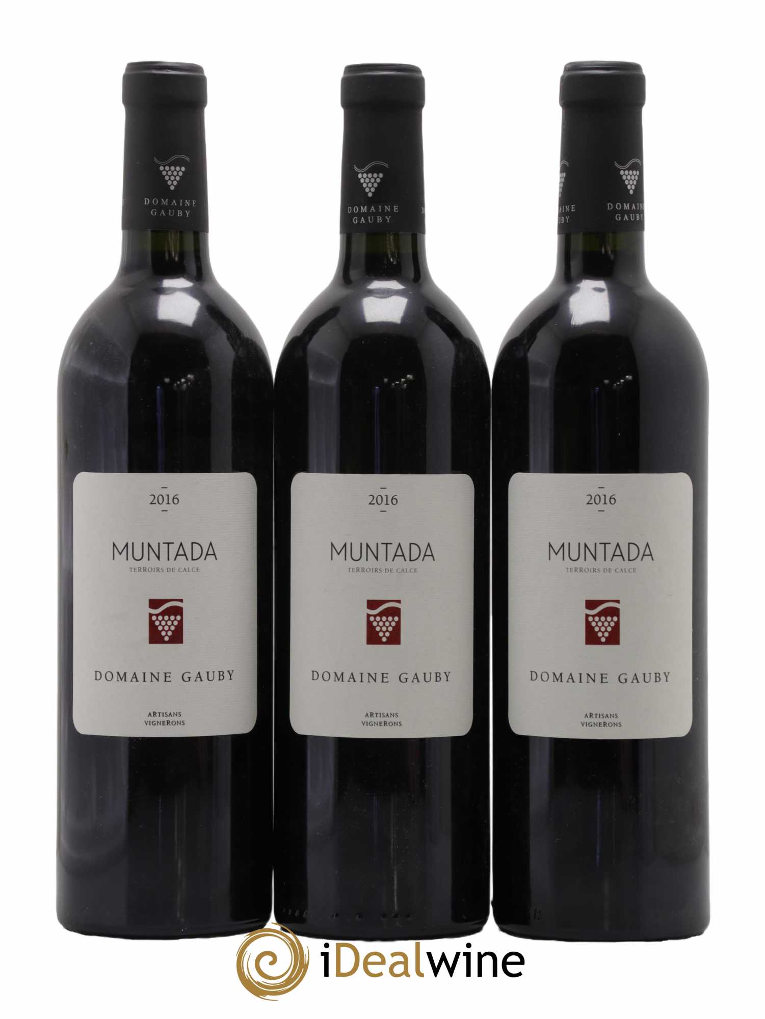 Côtes Catalanes (anciennement Côtes du Roussillon Villages) La Muntada Gauby (Domaine) 2016 - Lot de 3 bouteilles - 0