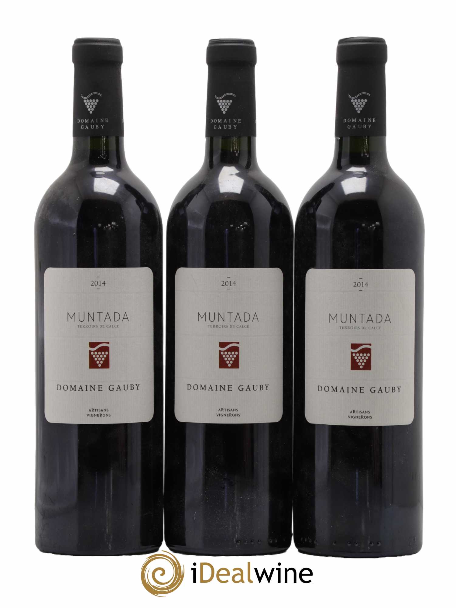Côtes Catalanes (anciennement Côtes du Roussillon Villages) La Muntada Gauby (Domaine) 2014 - Lot de 3 bouteilles - 0