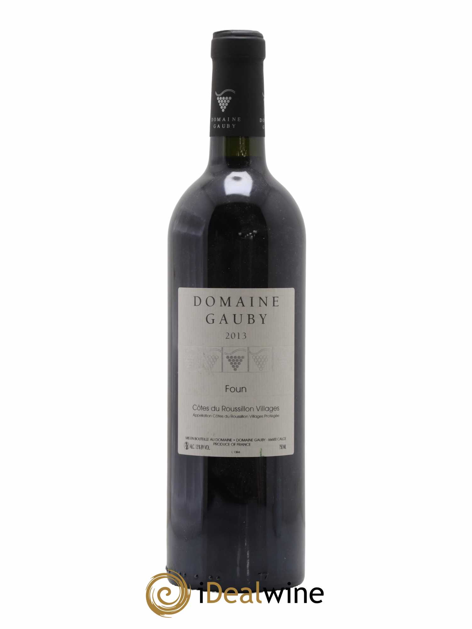 Côtes Catalanes Foun Amphore Gauby (Domaine) 2013 - Lot de 1 bouteille - 0