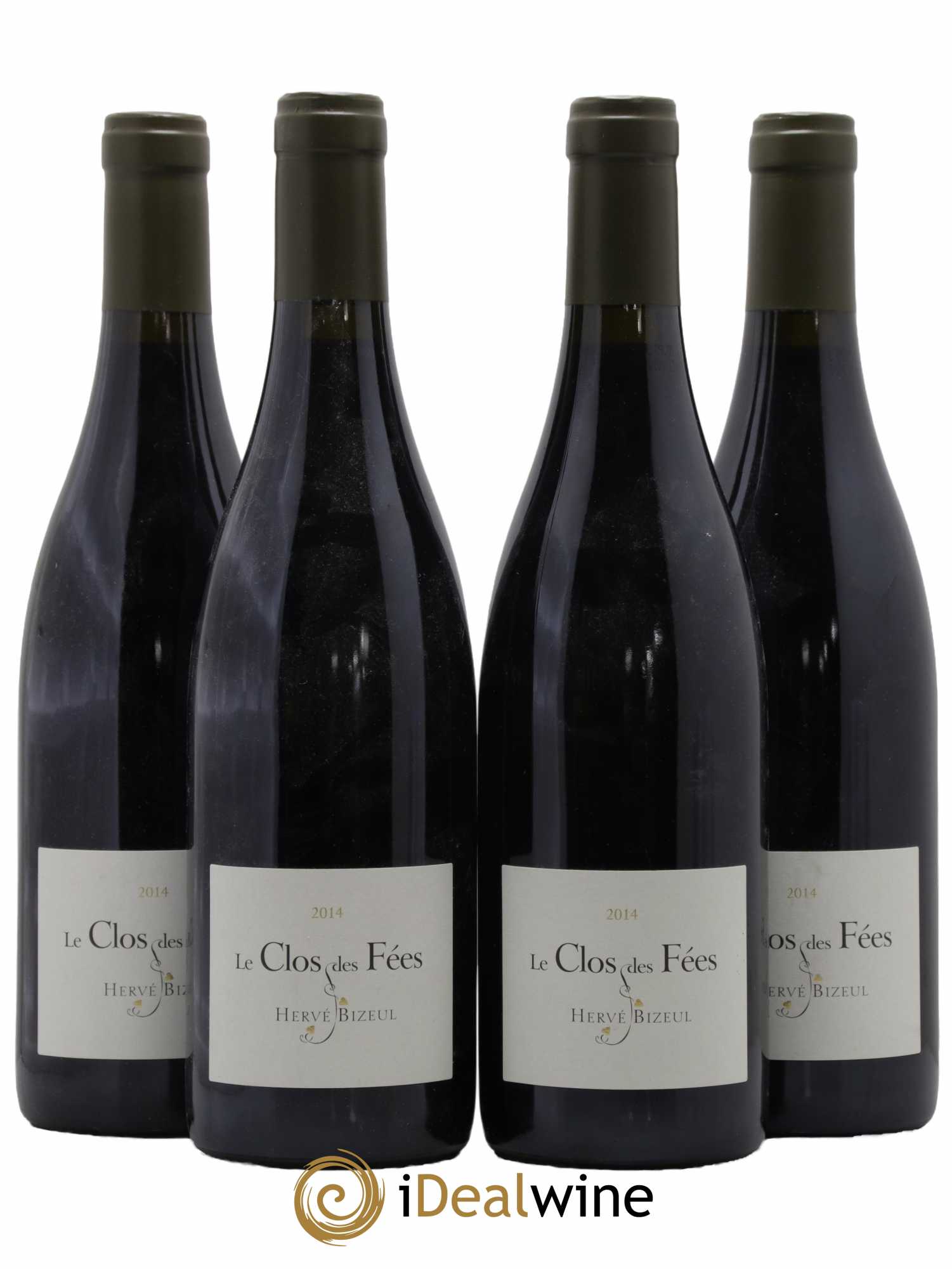 Côtes du Roussillon Villages Clos des Fées Hervé Bizeul 2014 - Lot de 4 bouteilles - 0