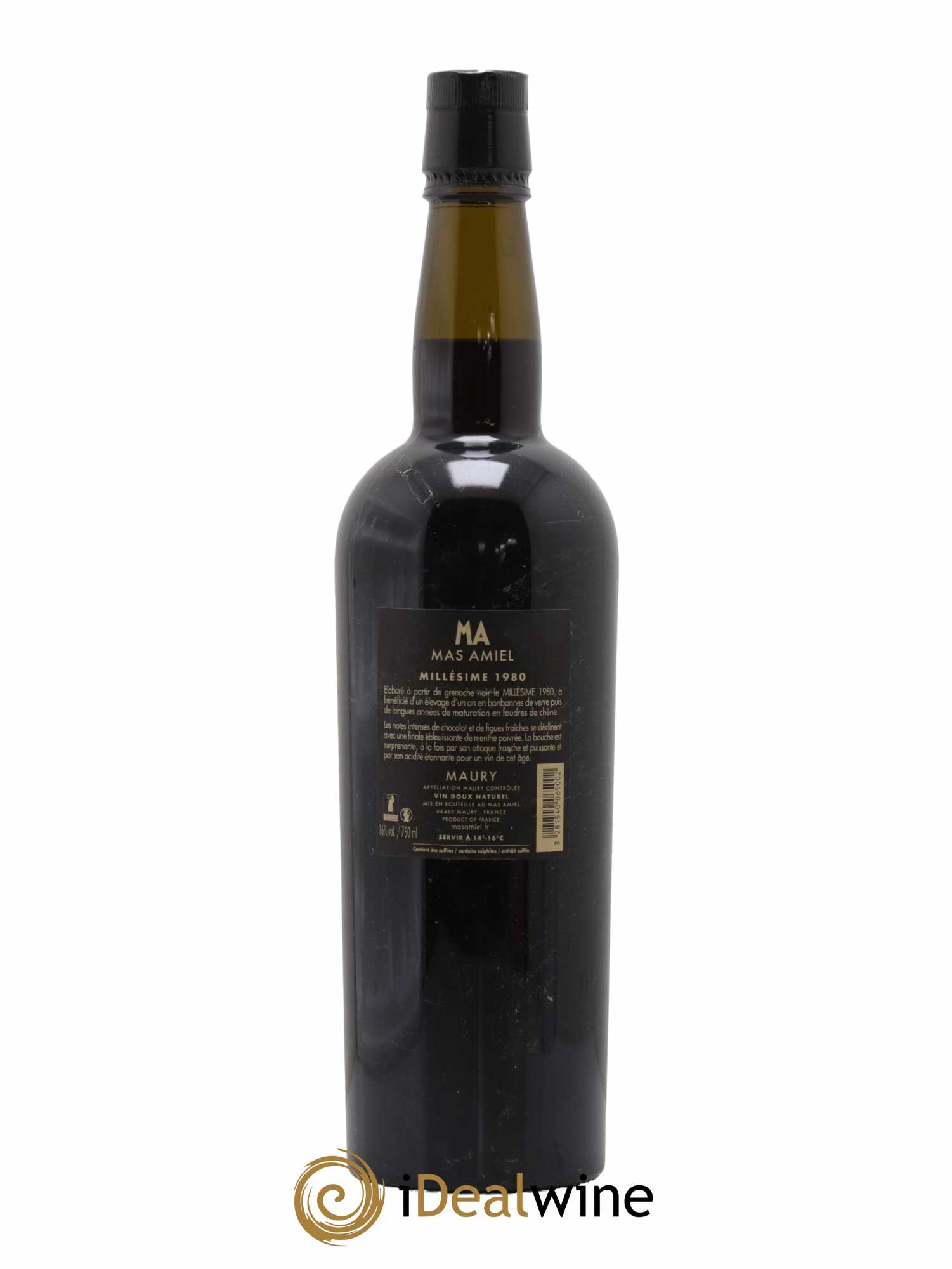 Maury Mas Amiel 1980 - Lot de 1 bouteille - 1