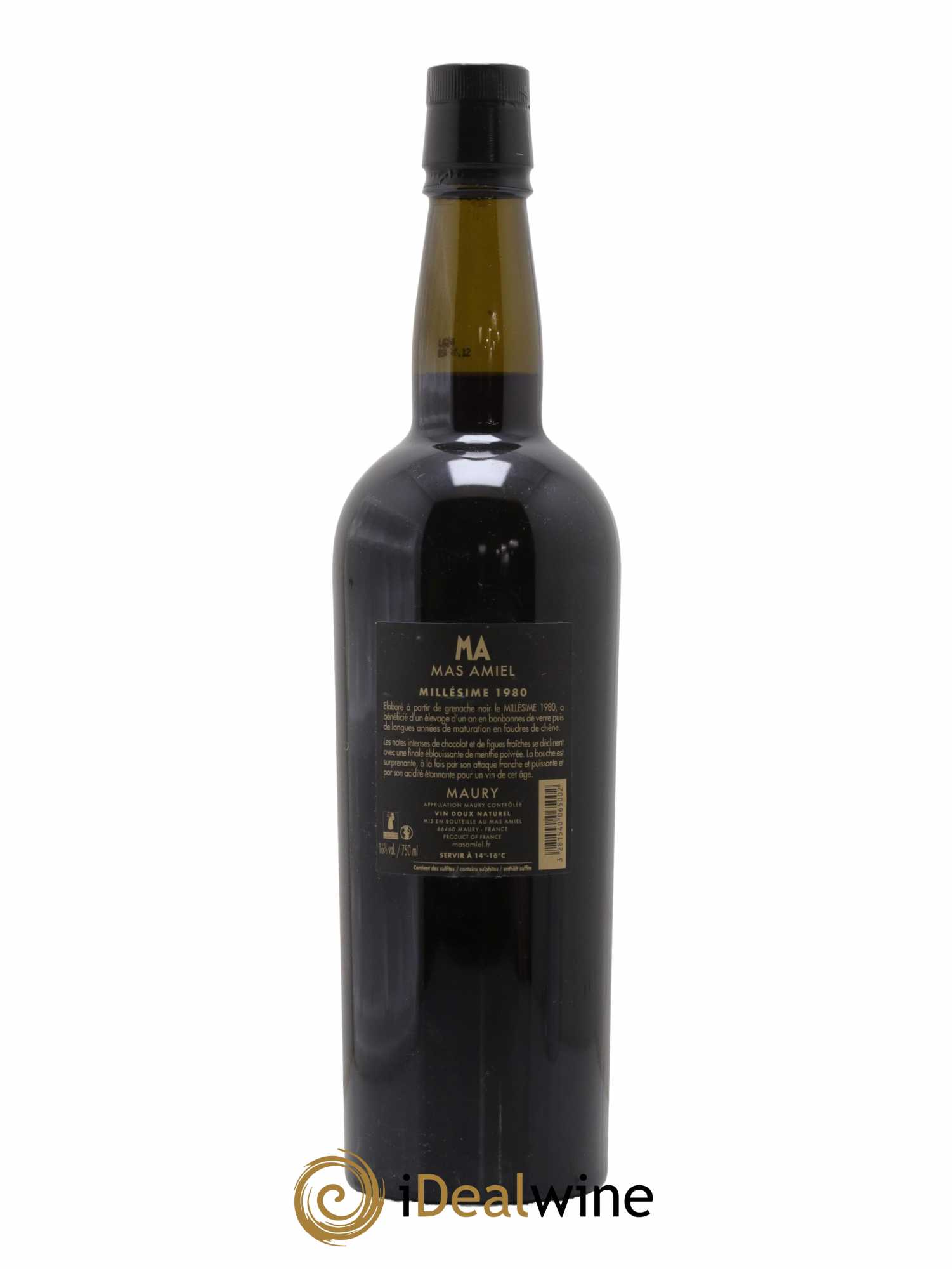 Maury Mas Amiel 1980 - Lot de 1 bouteille - 1