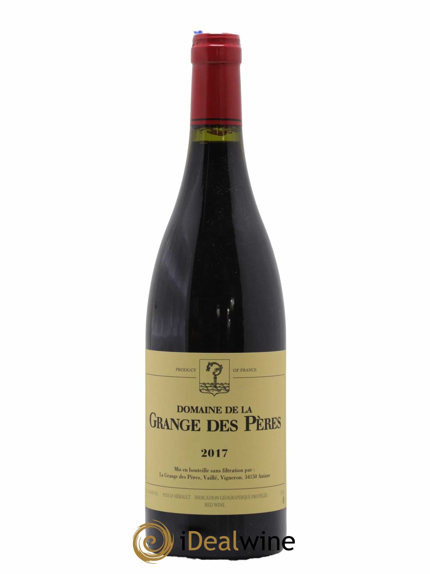 Pays d'Hérault Grange des Pères Laurent Vaillé 2017 - Lot de 1 bouteille - 0