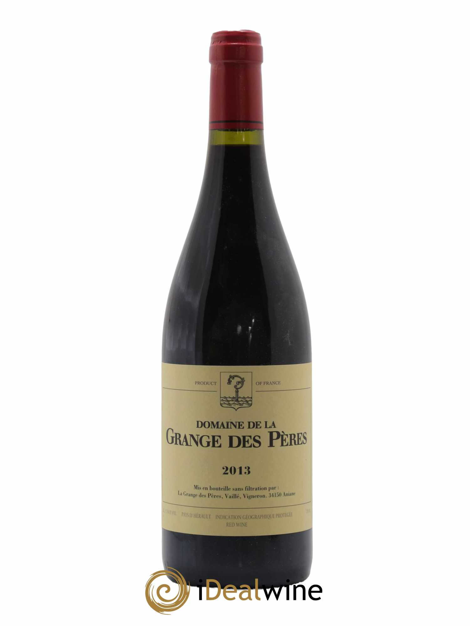 Pays d'Hérault Grange des Pères Laurent Vaillé 2013 - Lot de 1 bouteille - 0
