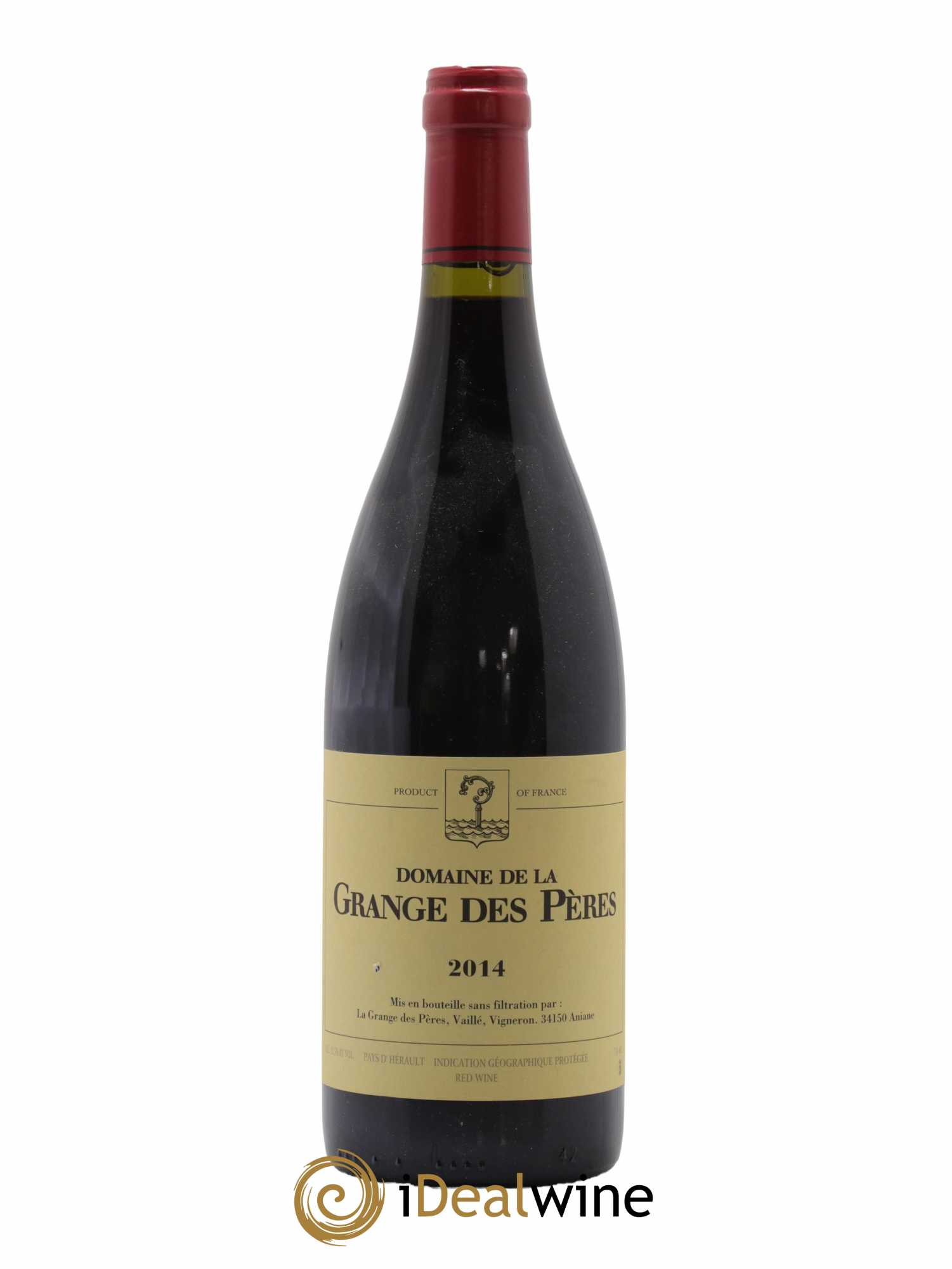 Pays d'Hérault Grange des Pères Laurent Vaillé 2014 - Lot de 1 bouteille - 0