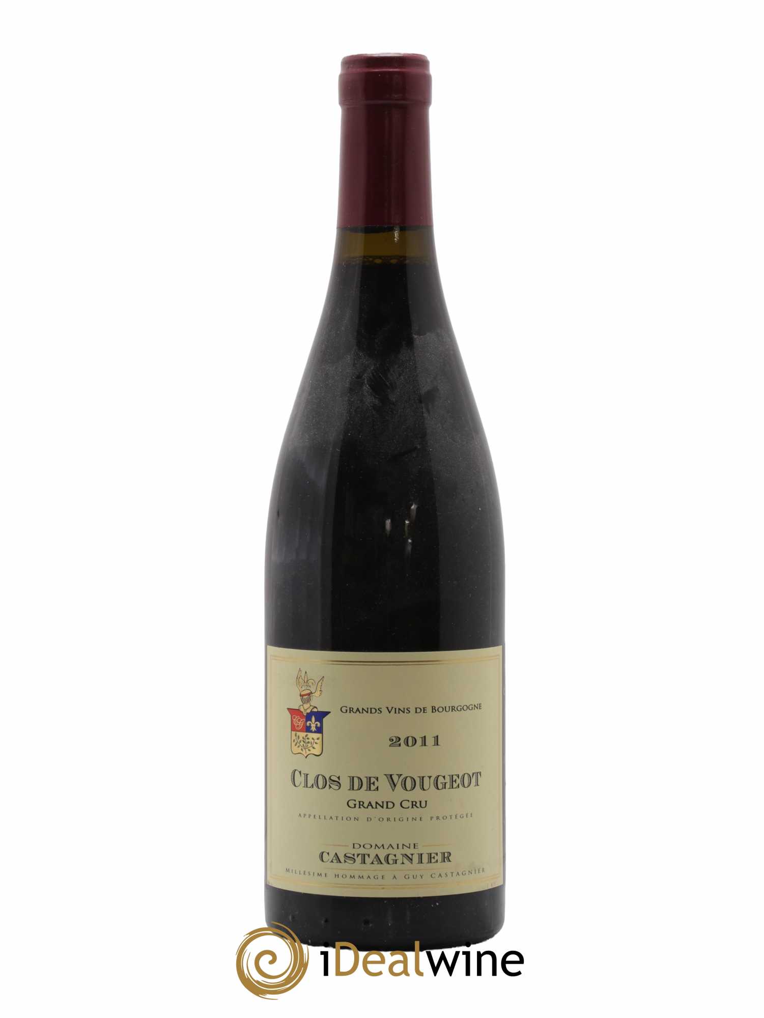 Clos de Vougeot Grand Cru Castagnier (Domaine) 2011 - Lot de 1 bouteille - 0