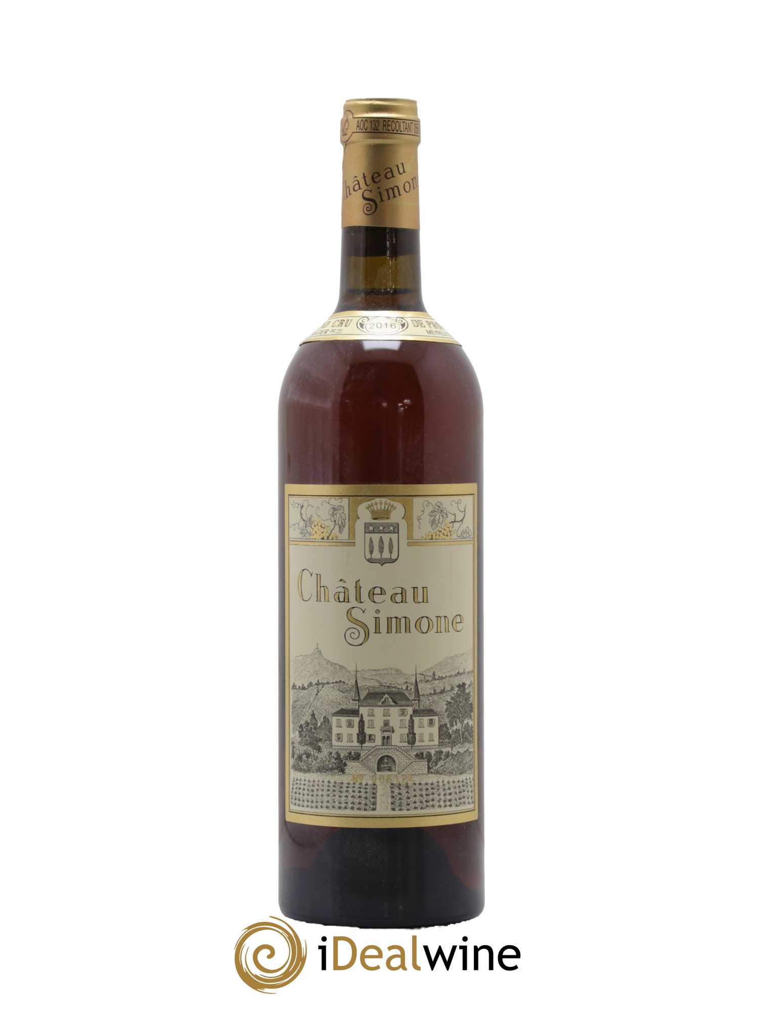 Palette Château Simone Famille Rougier 2016 - Posten von 1 Flasche - 0