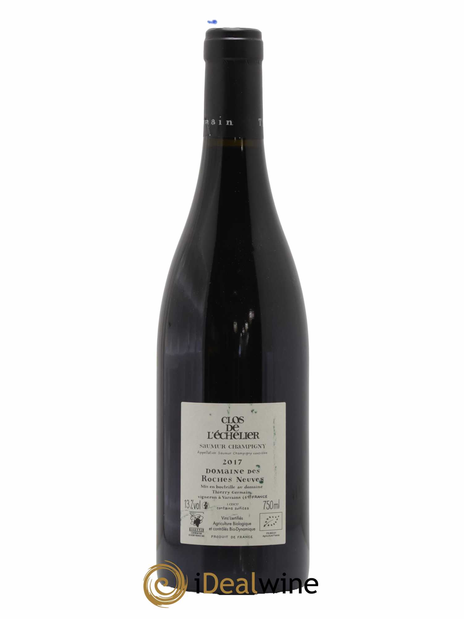 Saumur-Champigny Clos de l'Echelier Domaine des Roches Neuves - Thierry Germain 2017 - Lot de 1 bouteille - 1
