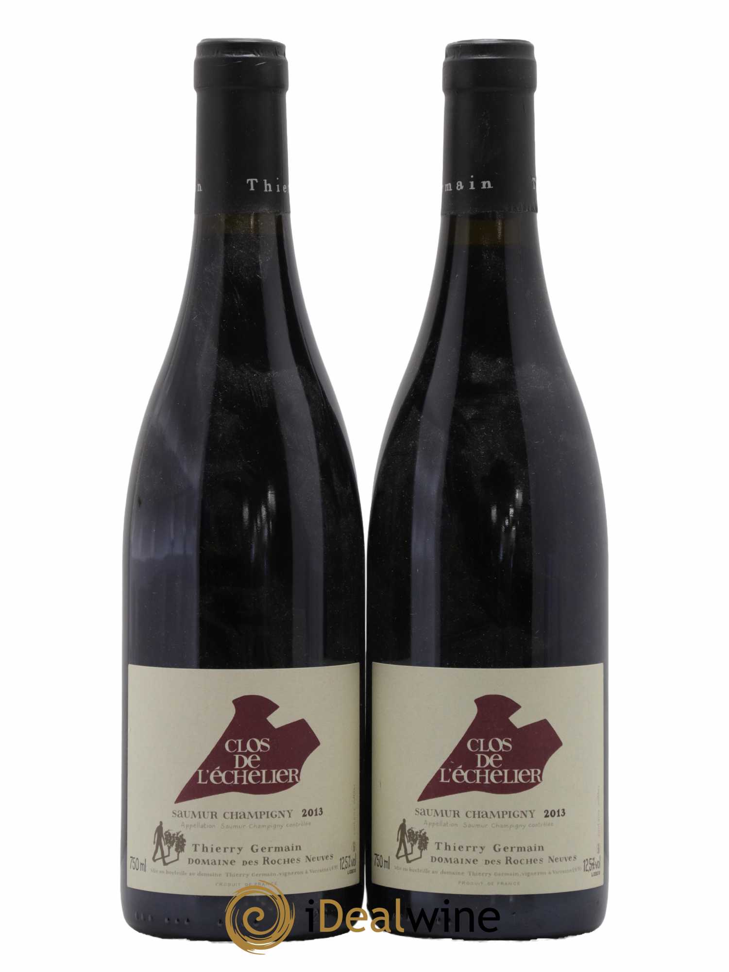 Saumur-Champigny Clos de l'Echelier Domaine des Roches Neuves - Thierry Germain 2013 - Lot de 2 bouteilles - 0