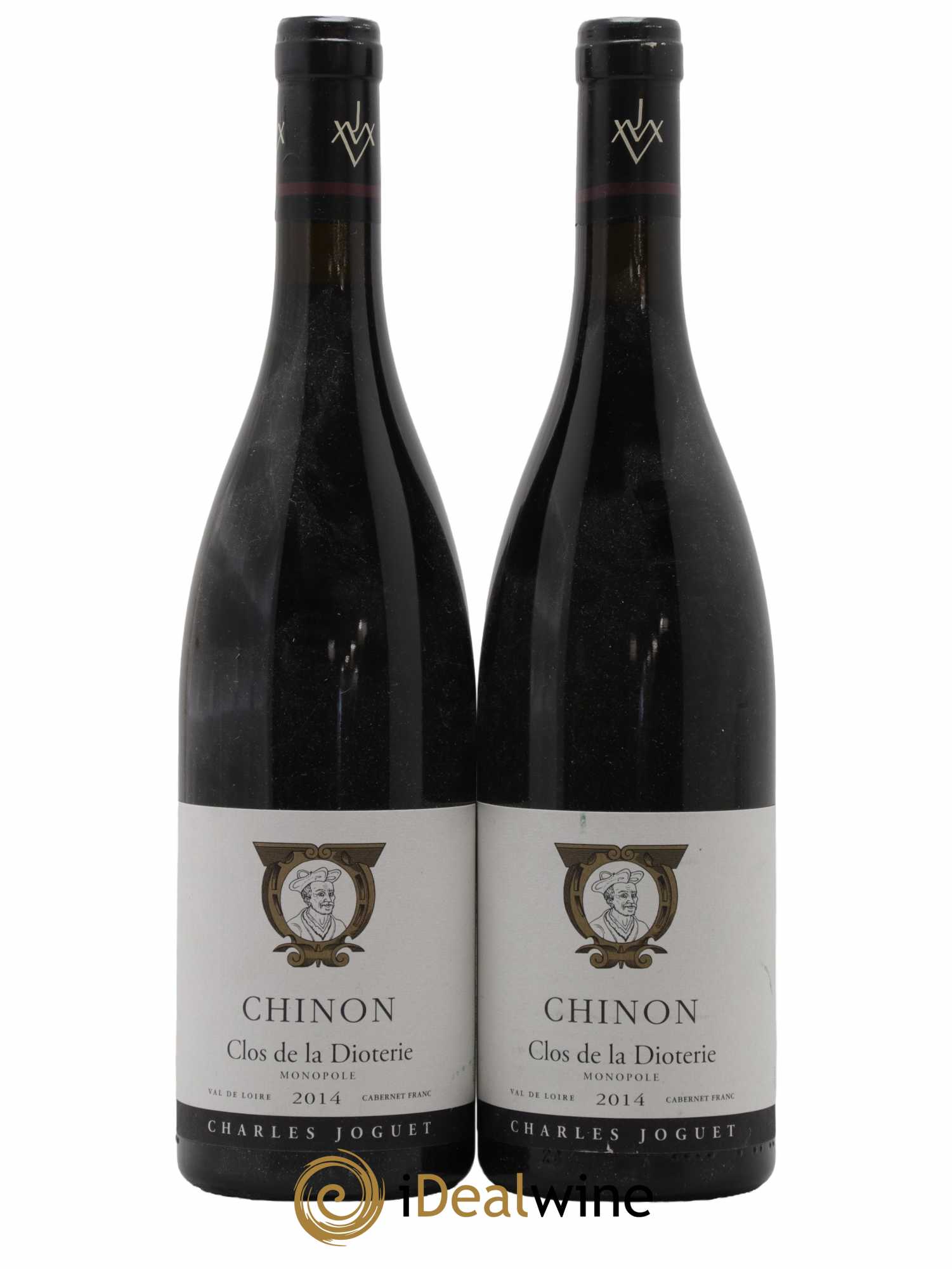 Chinon Clos de La Dioterie Charles Joguet 2014 - Lot de 2 bouteilles - 0
