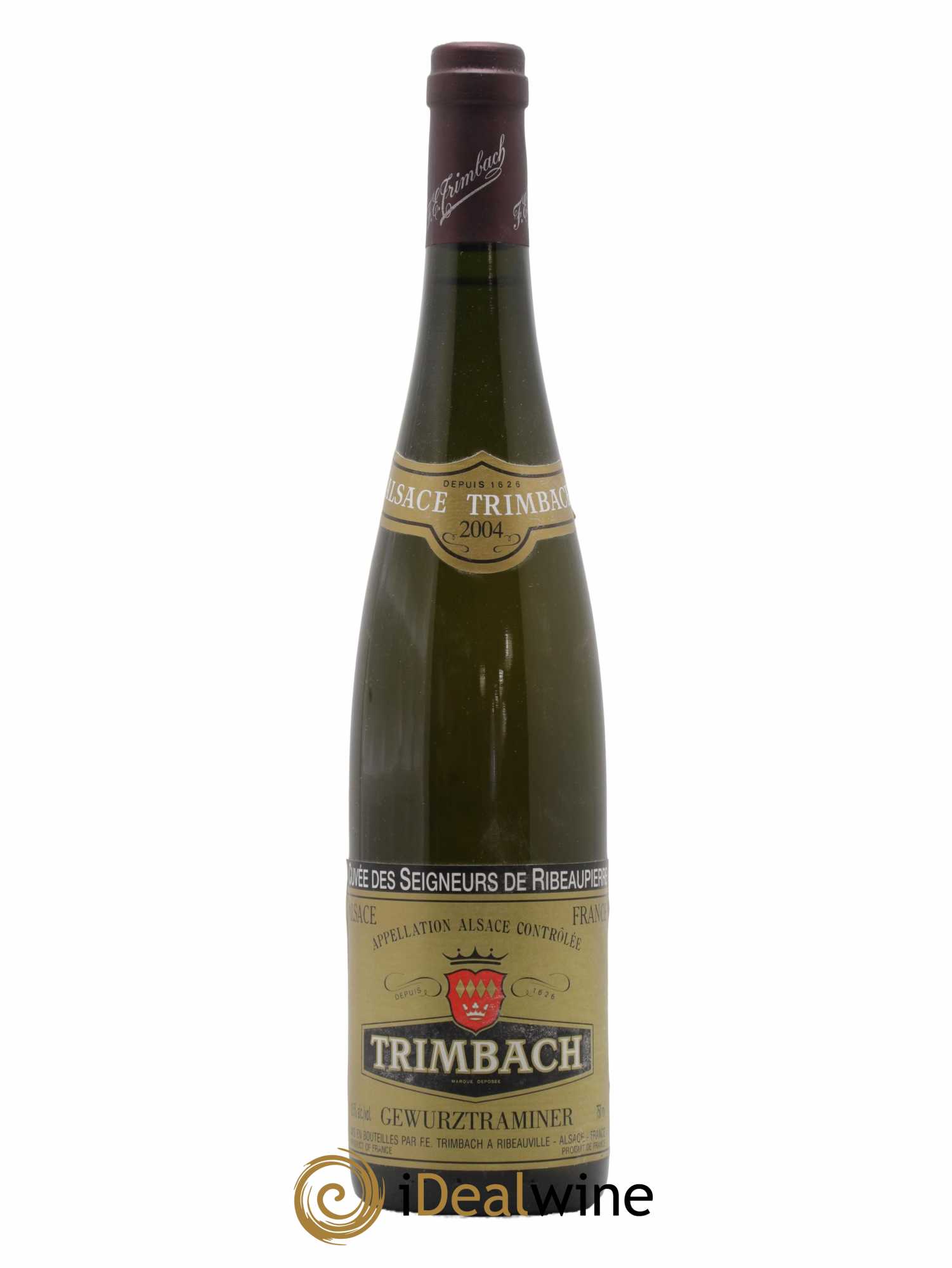 Alsace Gewurztraminer Seigneurs de Ribeaupierre Trimbach (Domaine) 2004 - Posten von 1 Flasche - 0