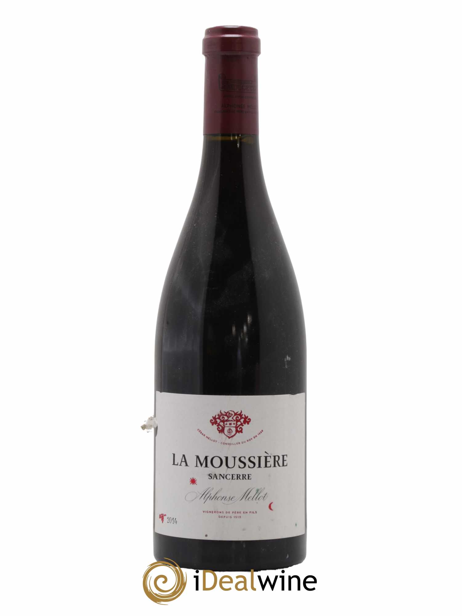 Sancerre La Moussière Alphonse Mellot 2014 - Lot de 1 bouteille - 0