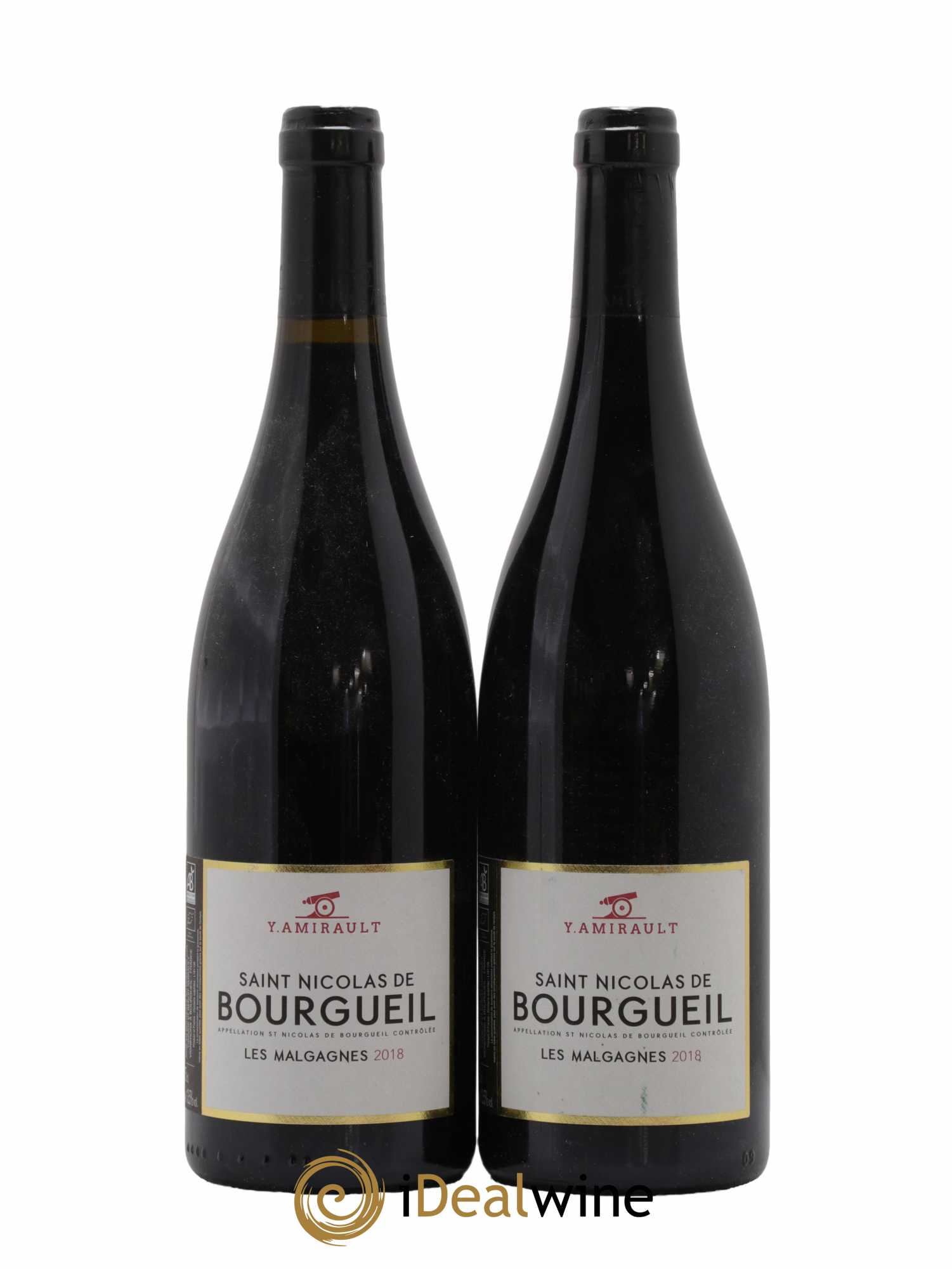 Saint-Nicolas de Bourgueil Les Malgagnes Yannick Amirault (Domaine) 2018 - Lot de 2 bouteilles - 0