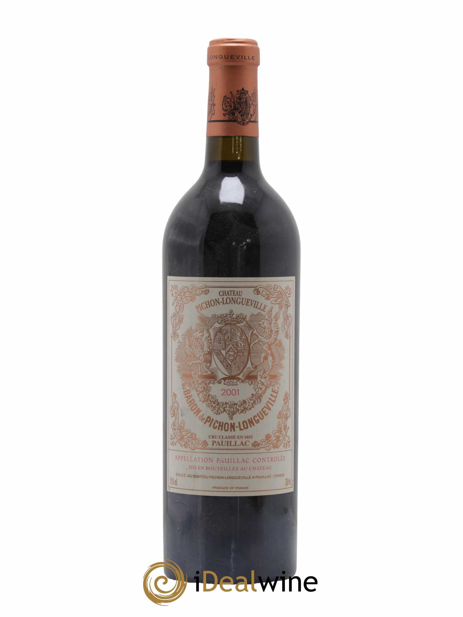 Pichon Longueville Baron 2ème Grand Cru Classé 2001 - Lot de 1 bouteille - 0