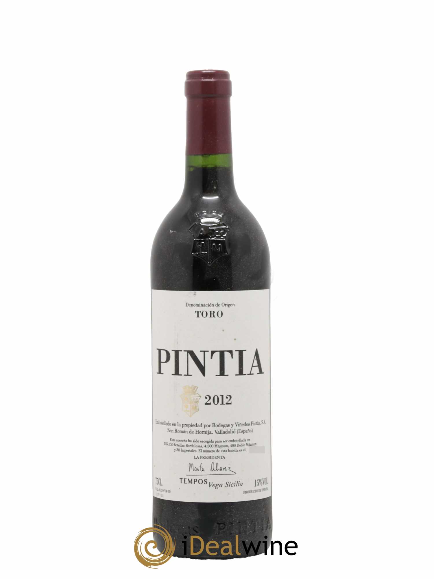 Toro DO Vega Sicilia Pintia Famille Alvarez 2012 - Lot de 1 bouteille - 0