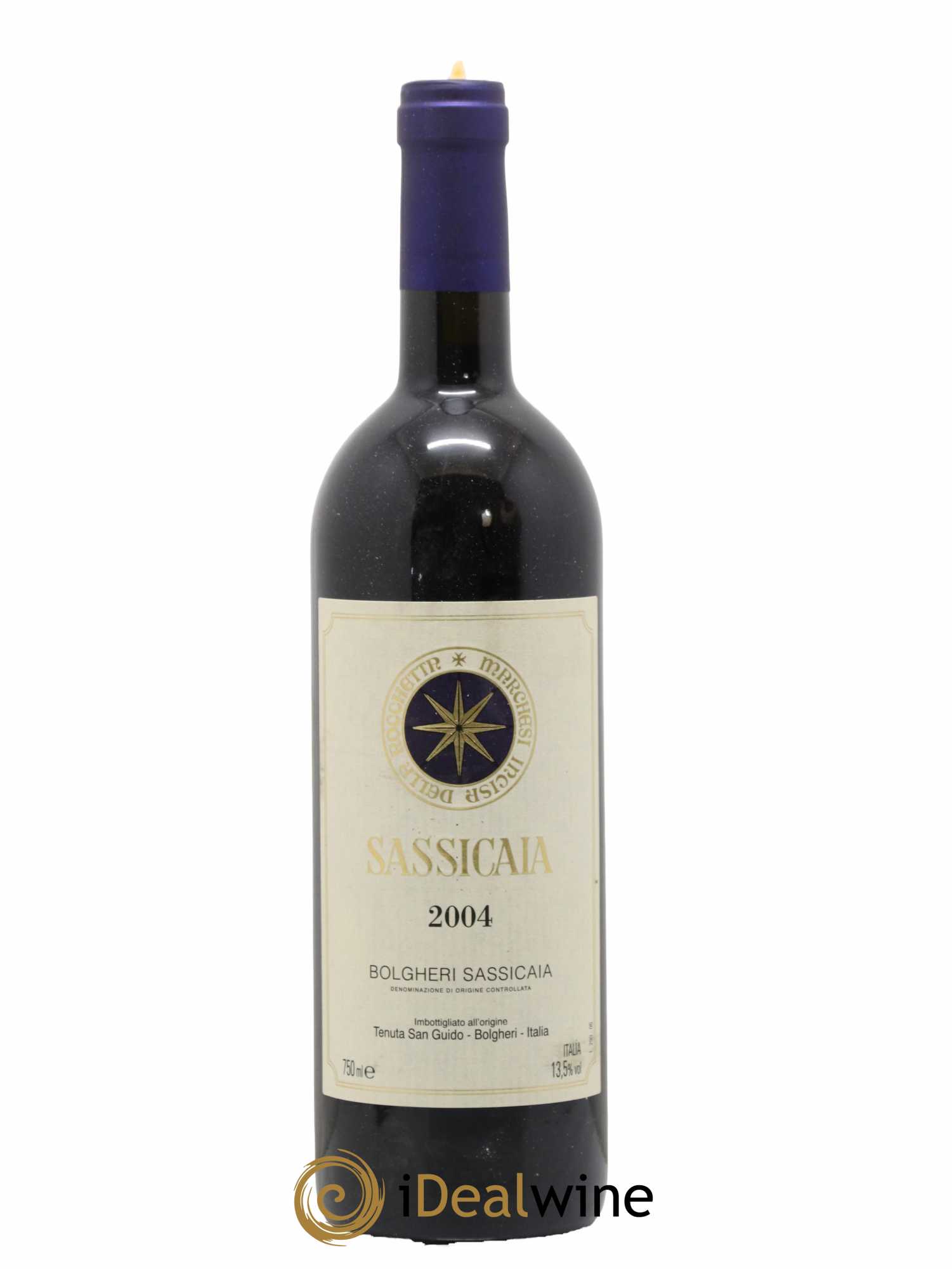 Bolgheri DOC Sassicaia Tenuta San Guido 2004 - Lot de 1 bouteille - 0