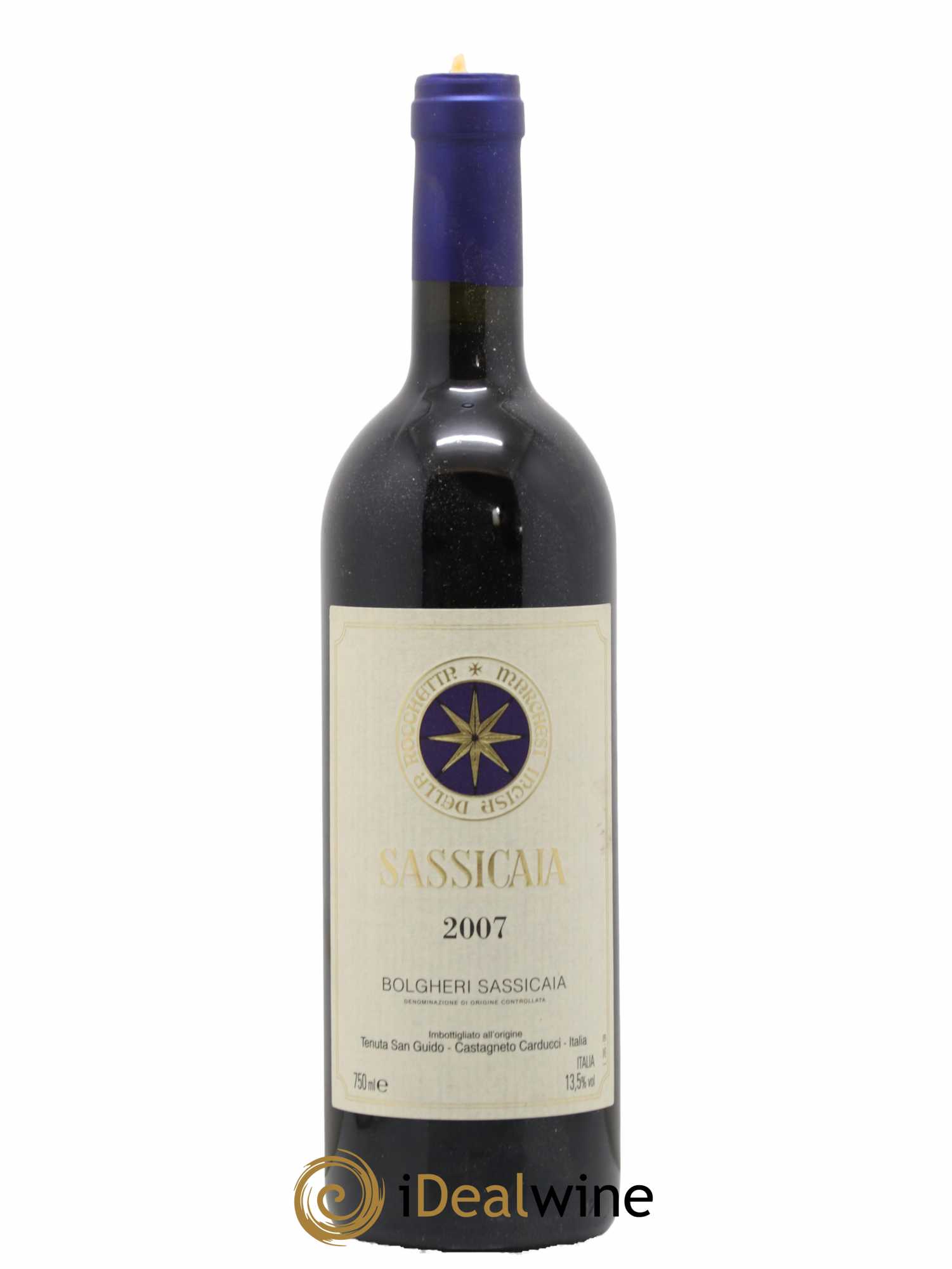 Bolgheri DOC Sassicaia Tenuta San Guido 2007 - Lot de 1 bouteille - 0