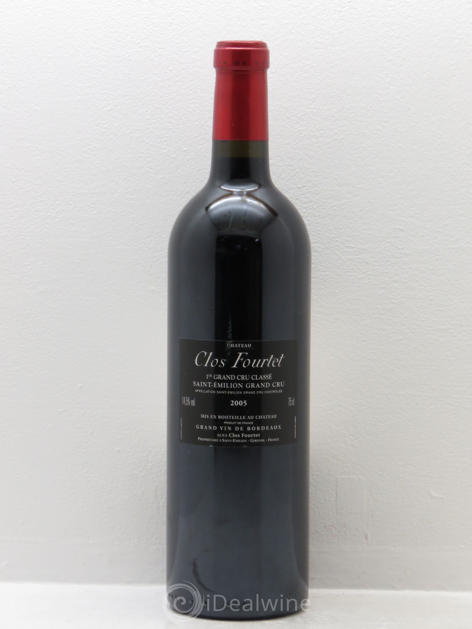 Clos Fourtet 1er Grand Cru Classé B 2005 - Lot de 1 bouteille - 1