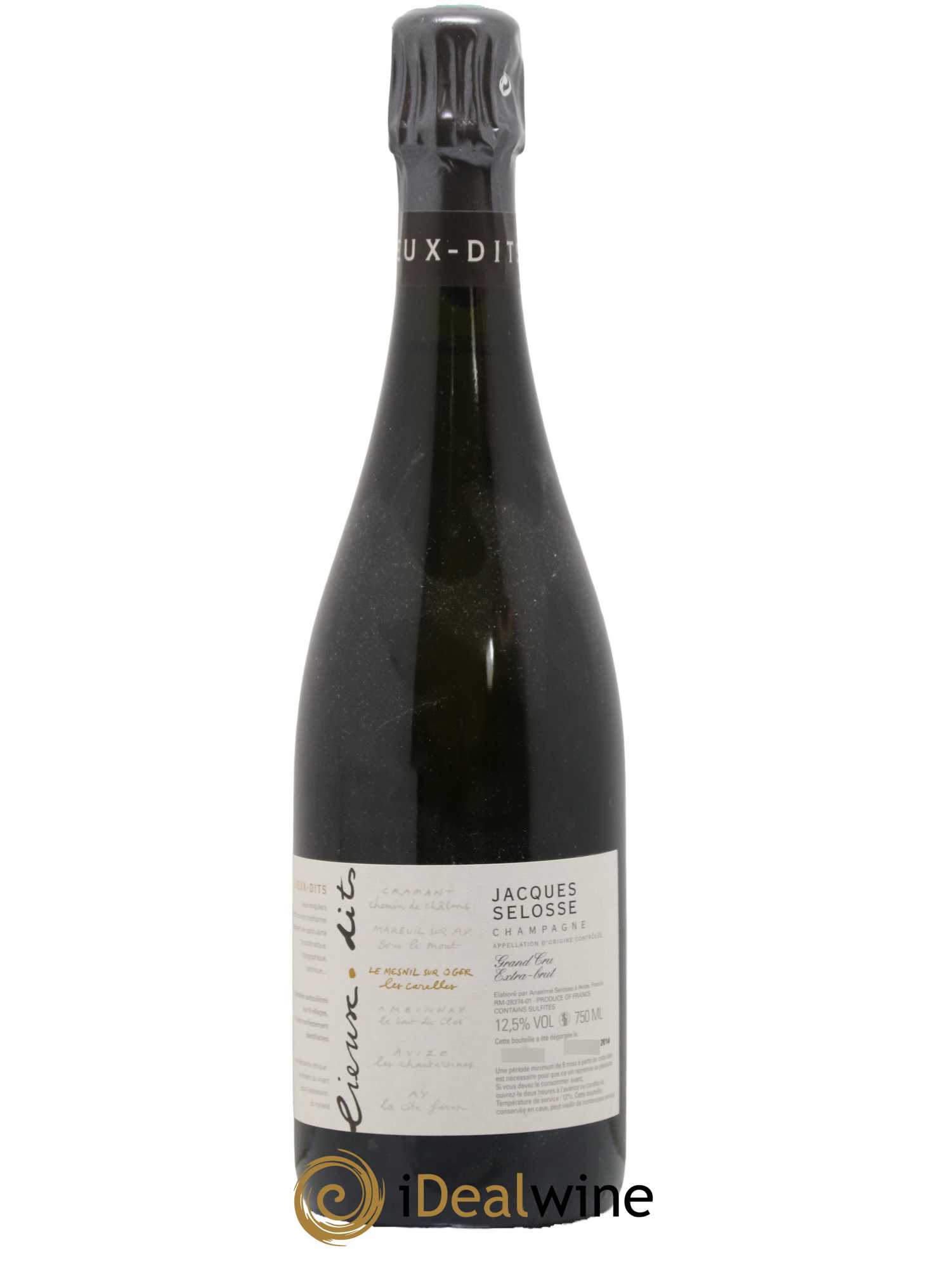 Les Carelles Blanc de Blancs Jacques Selosse - Lot de 1 bouteille - 0
