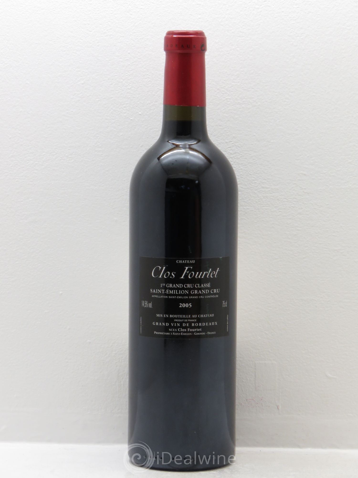 Clos Fourtet 1er Grand Cru Classé B 2005 - Lot de 1 bouteille - 1