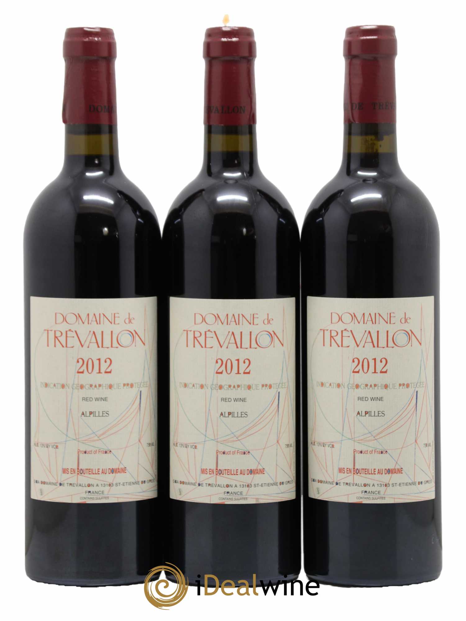 Alpilles Trévallon (Domaine de) Eloi Dürrbach 2012 - Lot de 12 bouteilles - 4