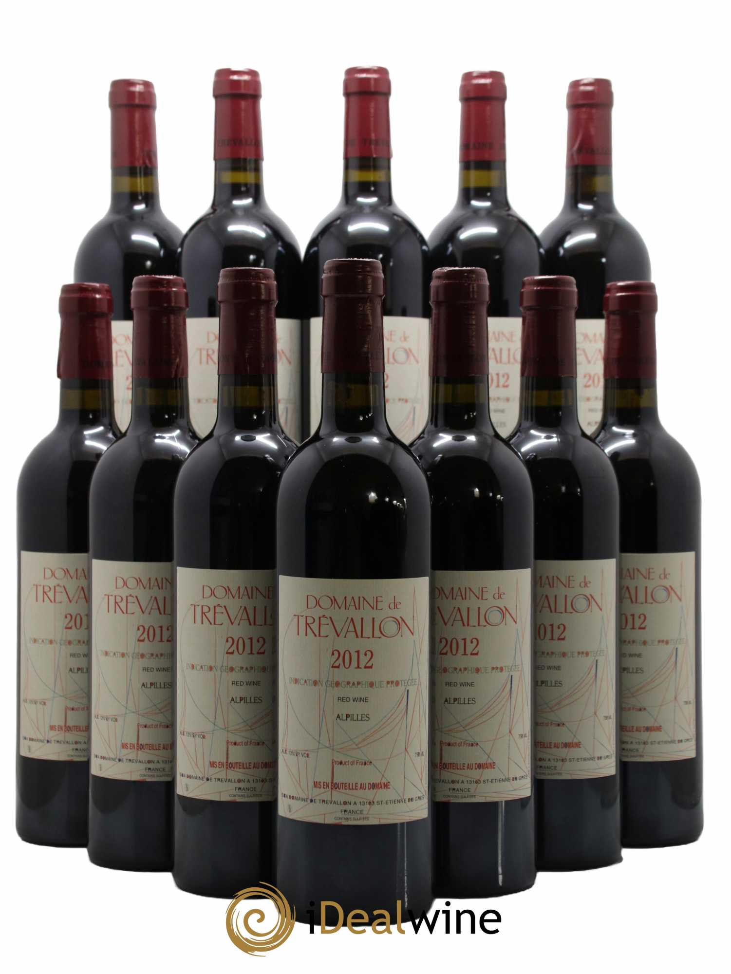 Alpilles Trévallon (Domaine de) Eloi Dürrbach 2012 - Lot de 12 bouteilles - 0